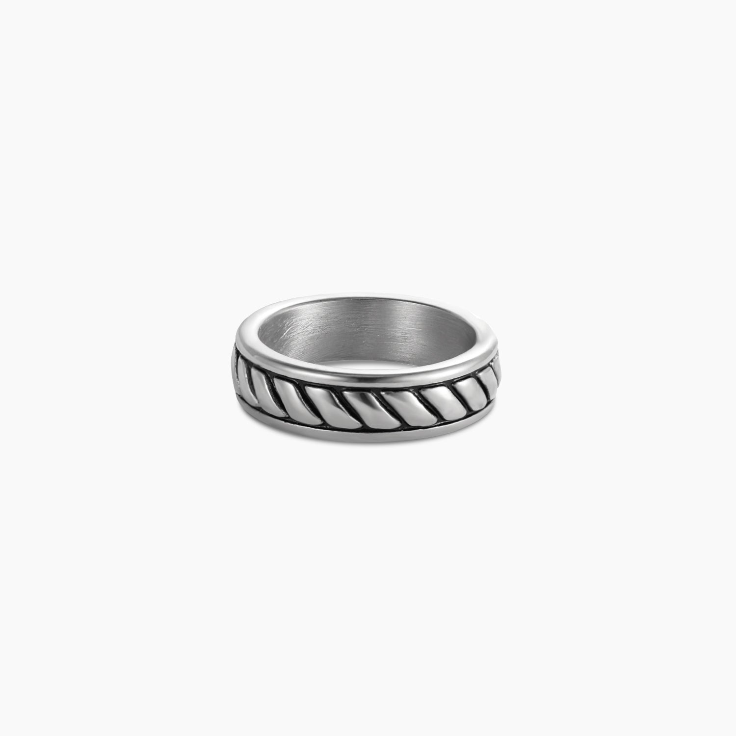 TORUS RING (WHITE GOLD)