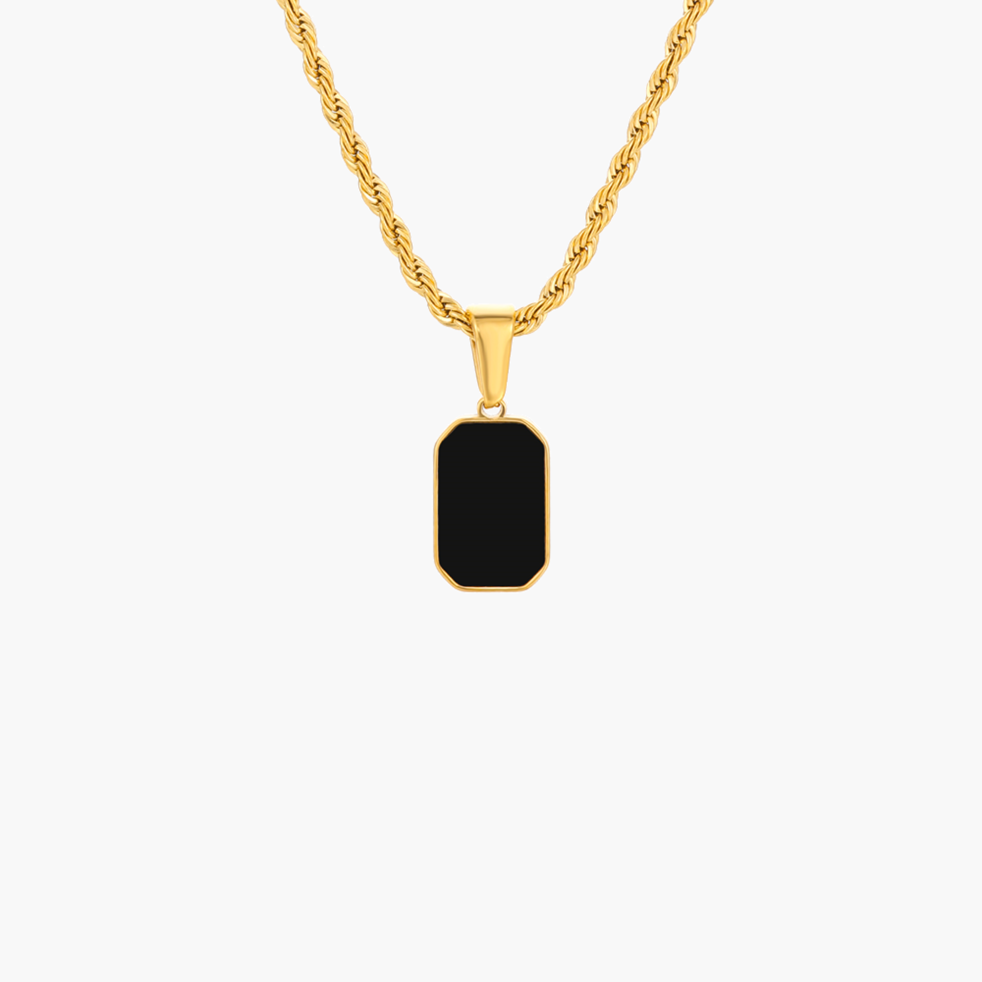 ARC ONYX PENDANT (GOLD)