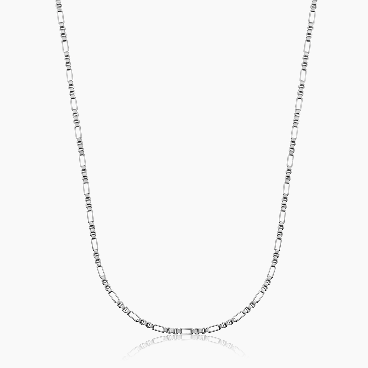AUREN BOX CHAIN (WHITE GOLD) 2.5MM