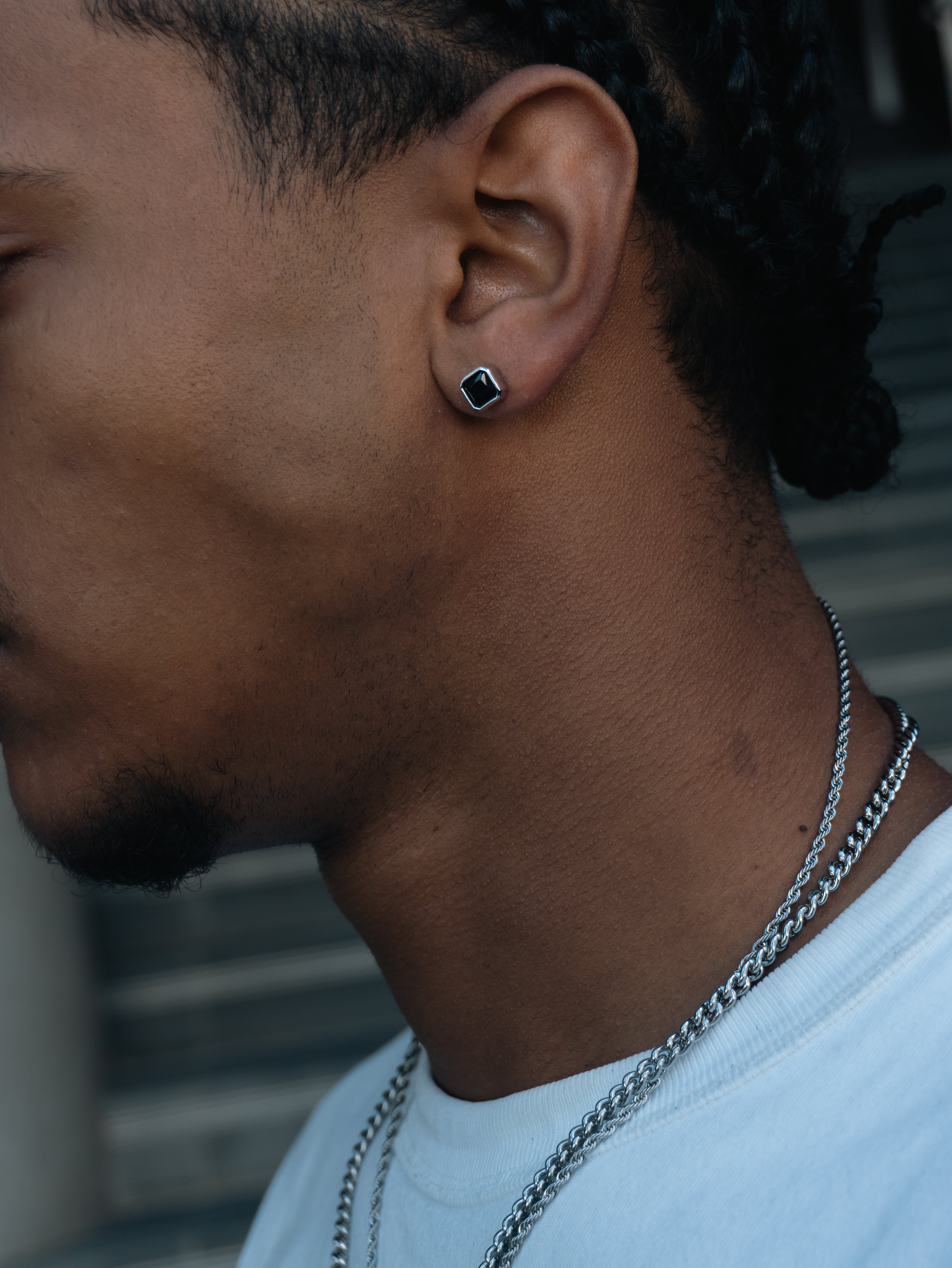 ARIS STUDS (SILVER)