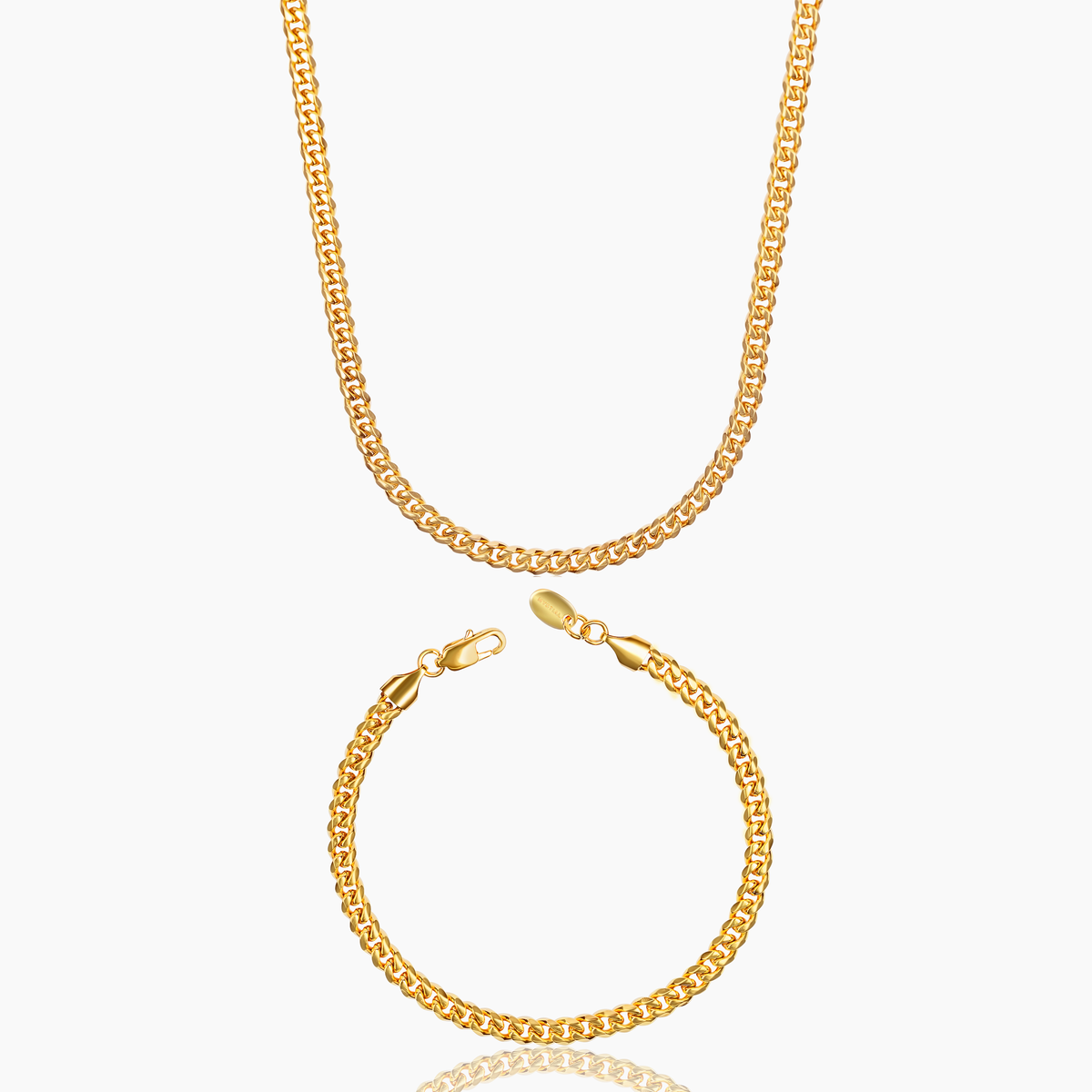 CUBAN SET (GOLD) 5MM