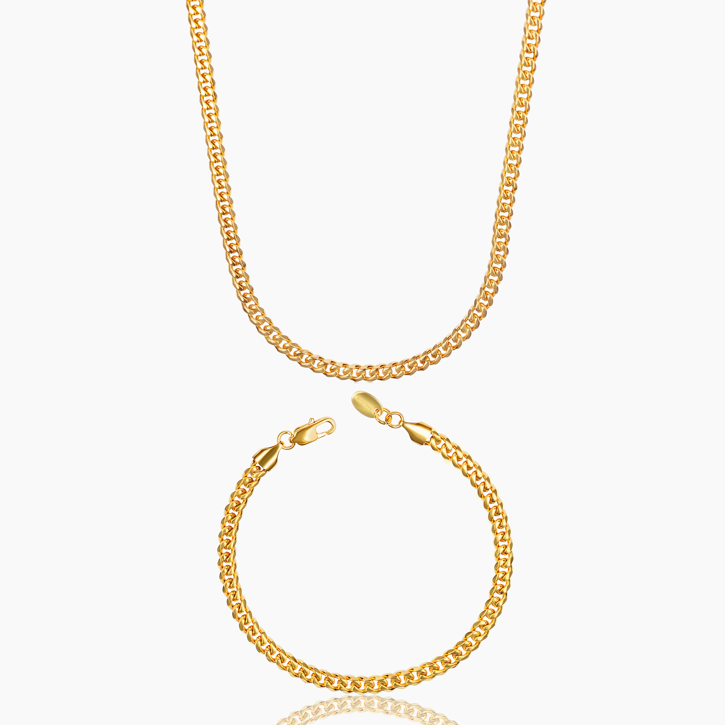 CUBAN SET (GOLD) 5MM