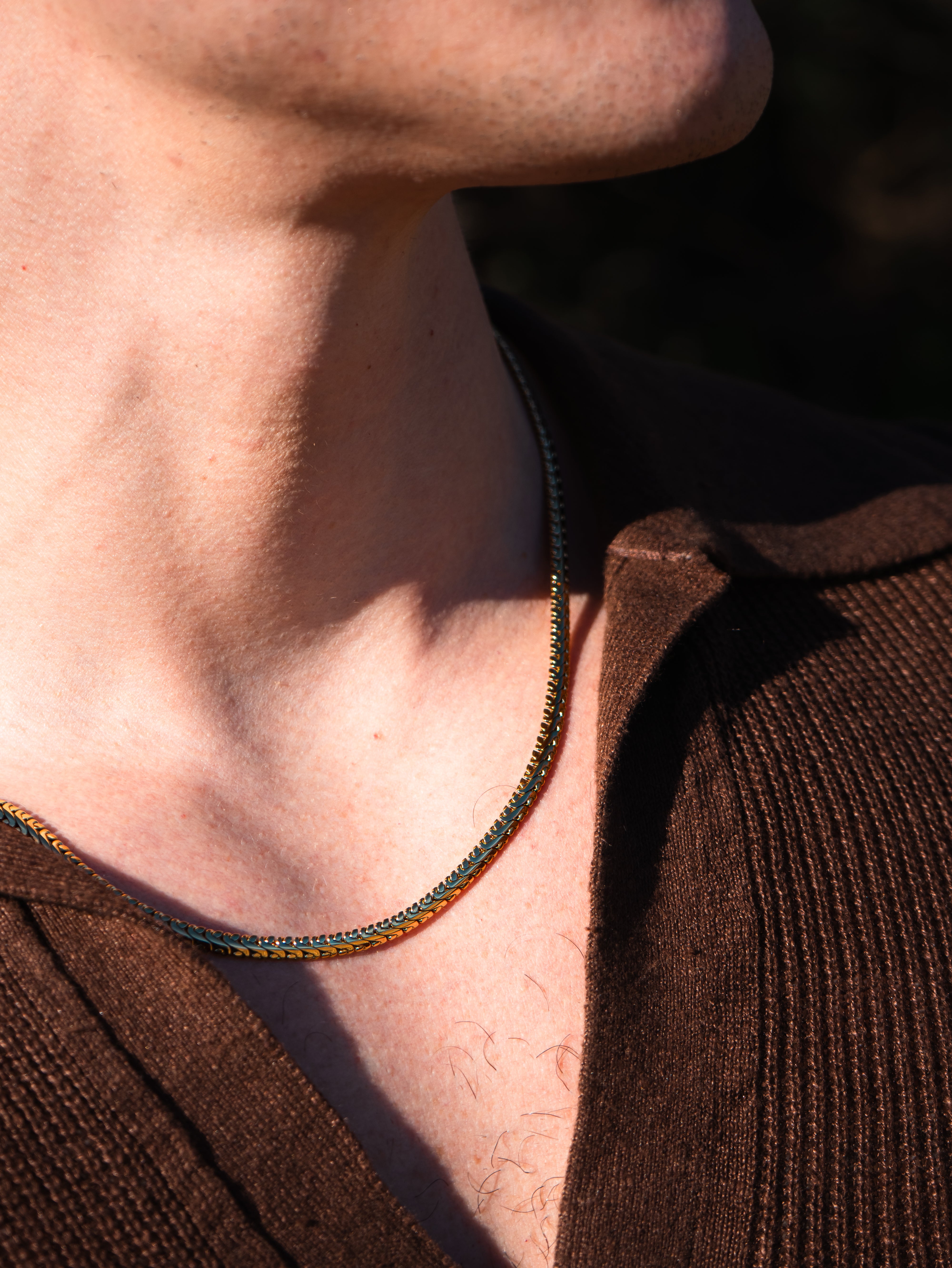 SNAKE CHAIN (GOLD) 4MM