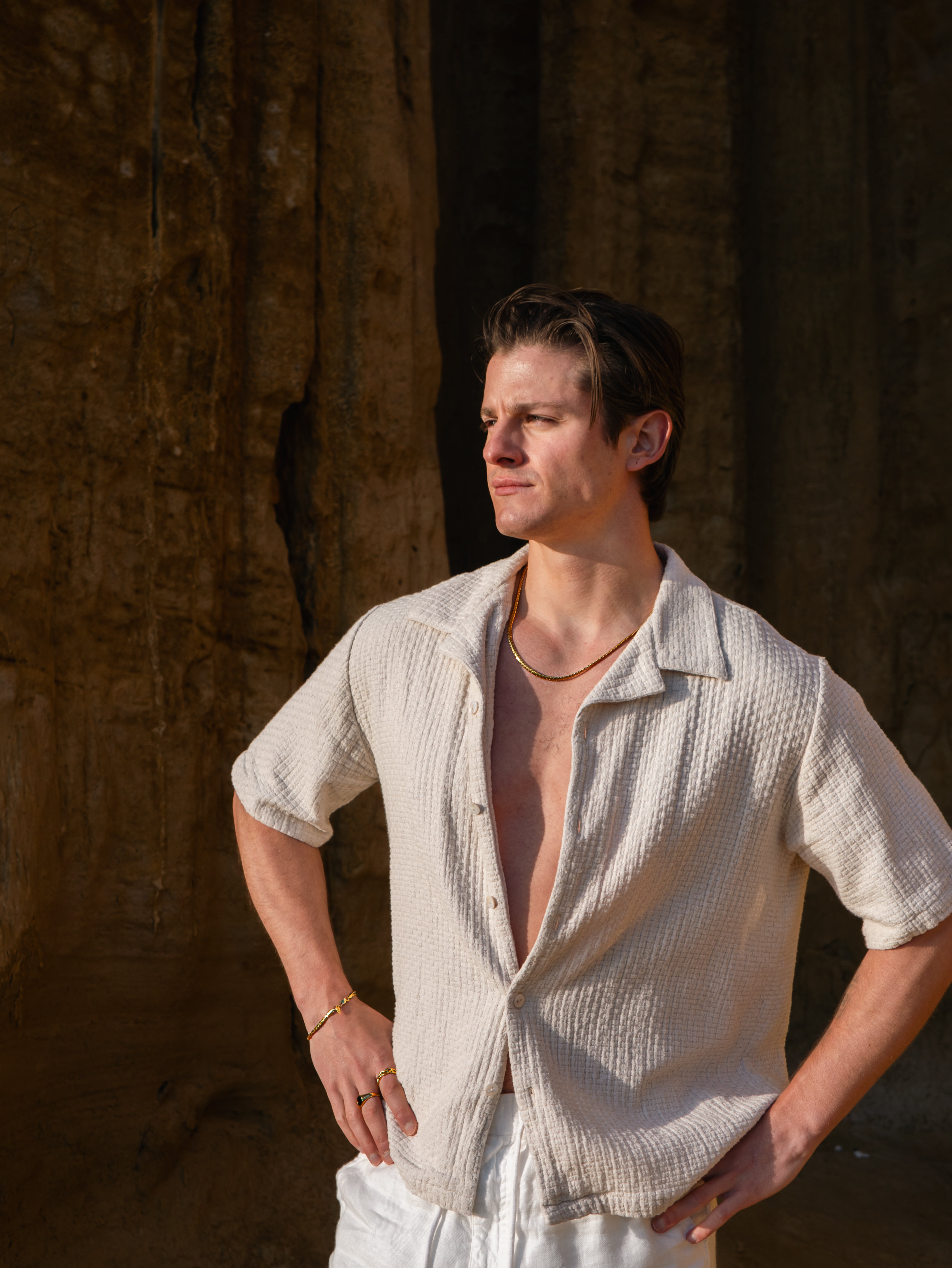 SNAKE BRACELET (GOLD) 4MM