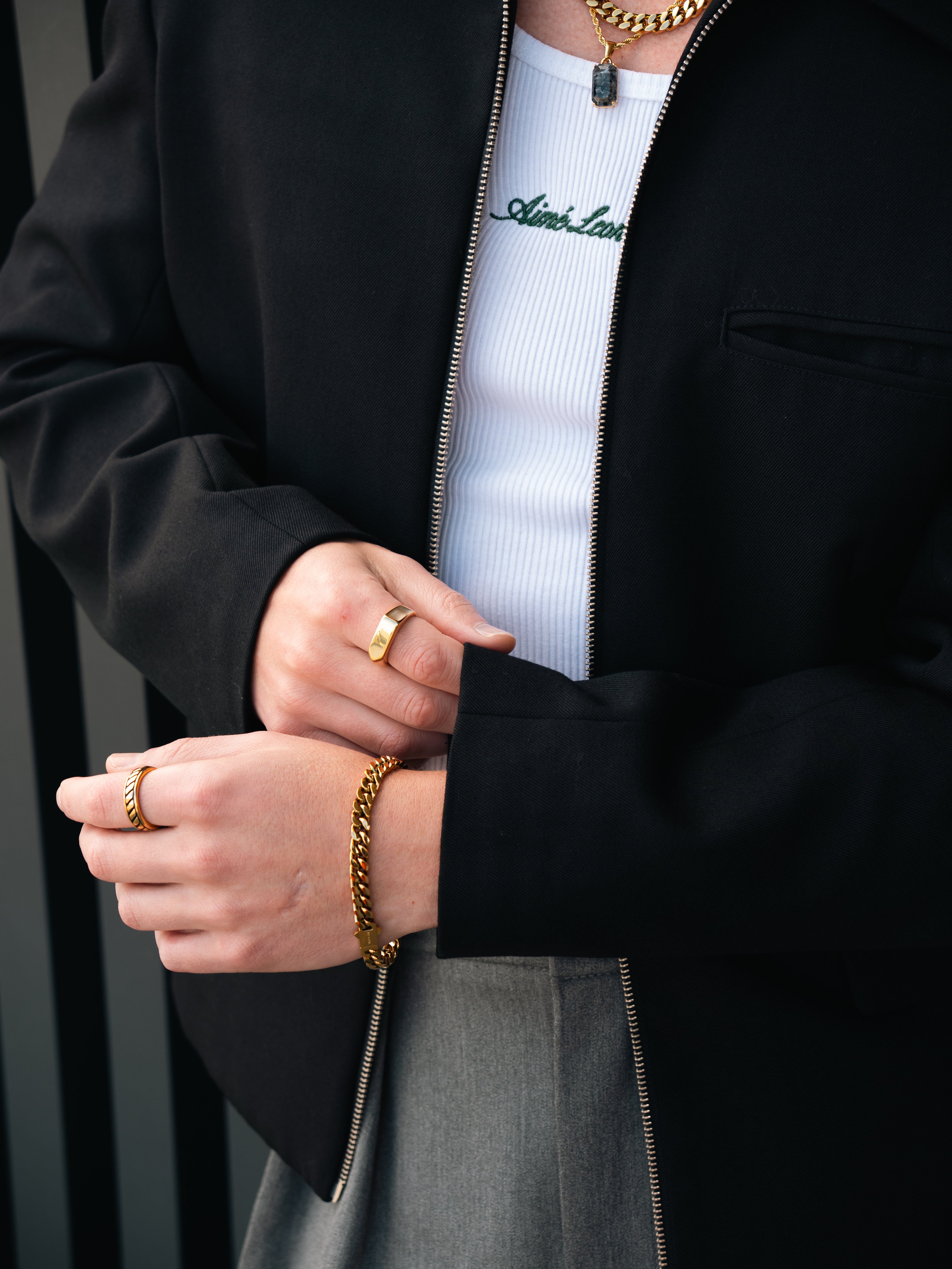 STRATA RING (GOLD)