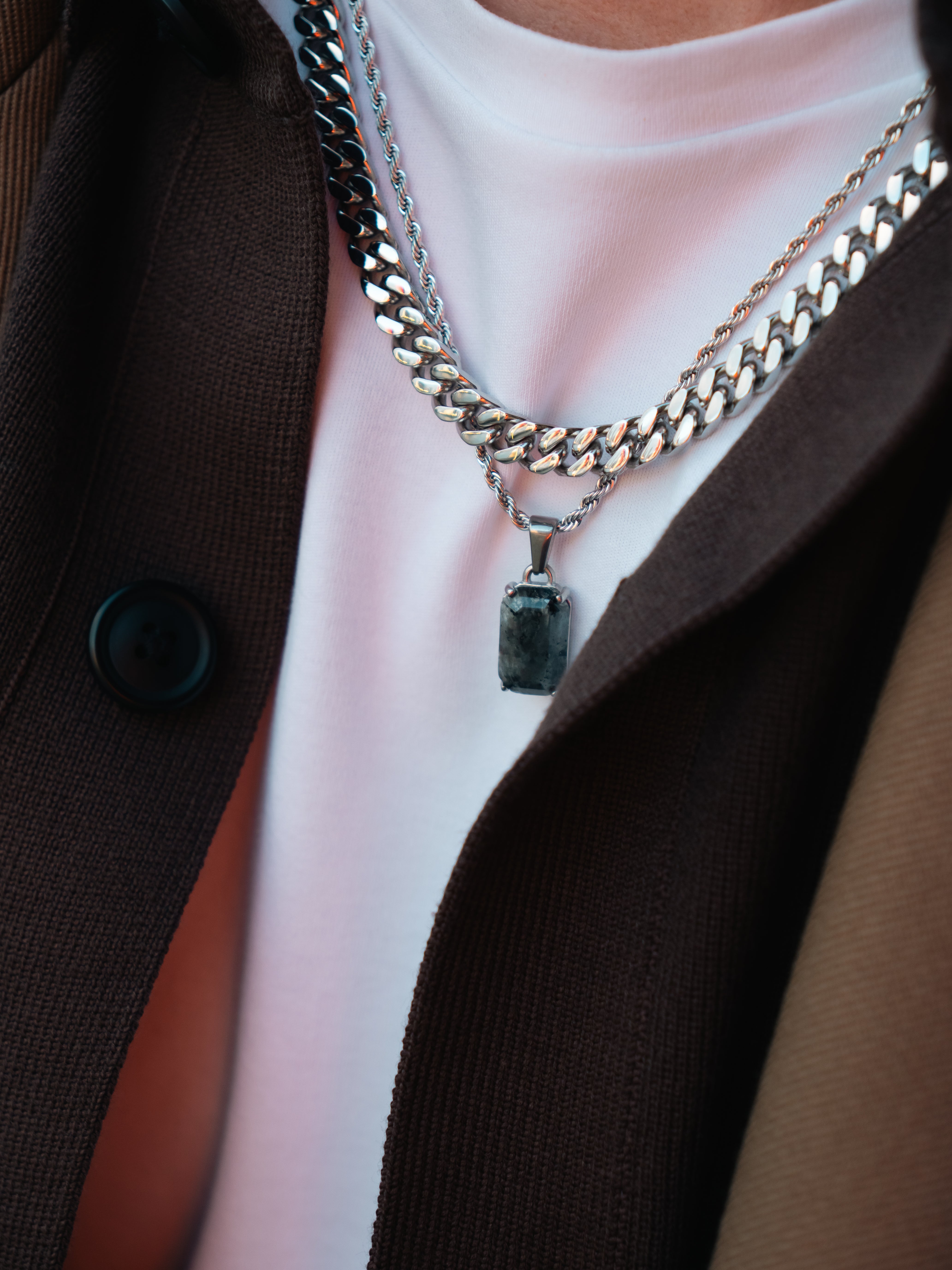 ECLIPSE PENDANT (WHITE GOLD)