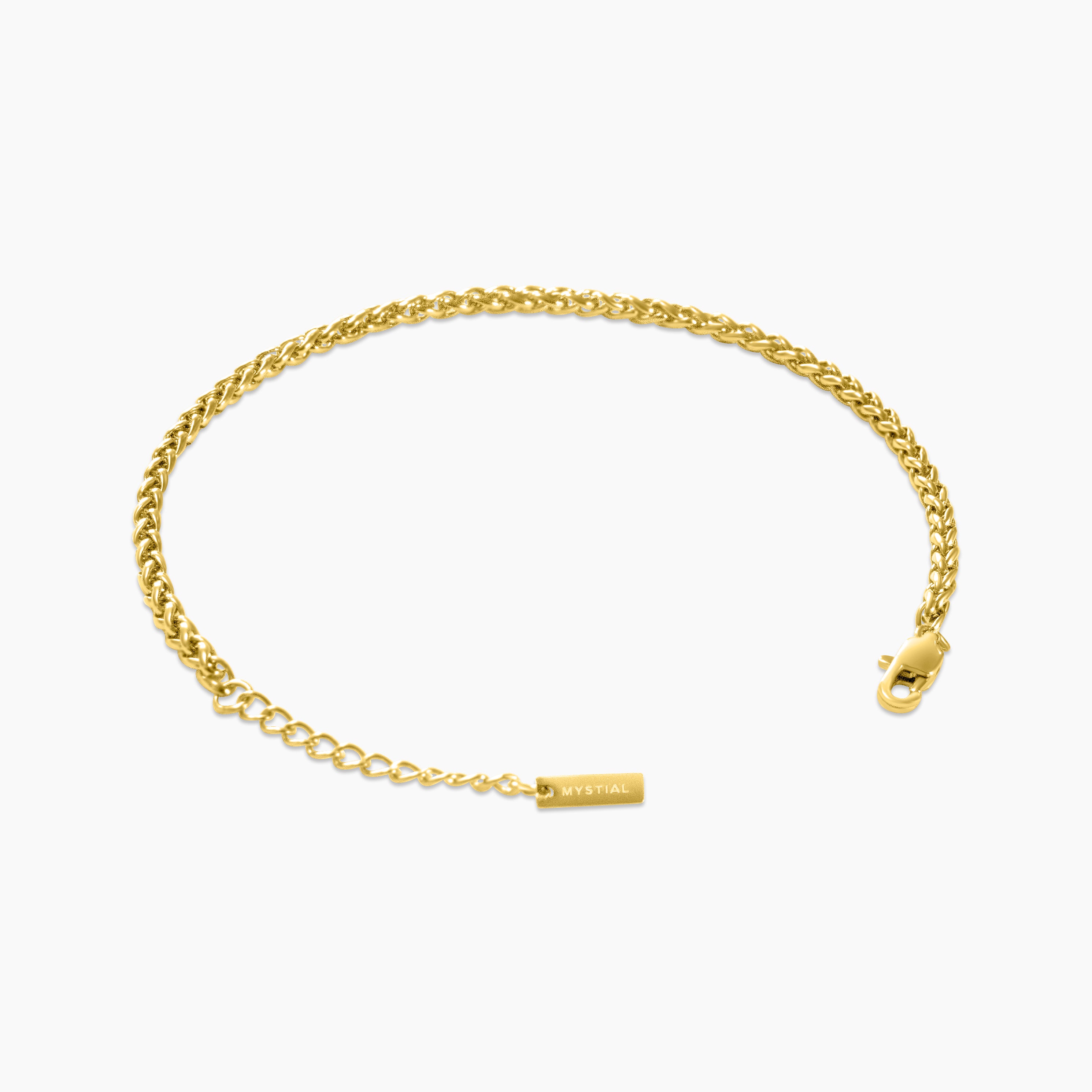 WHEAT BRACELET (GOLD) 3MM