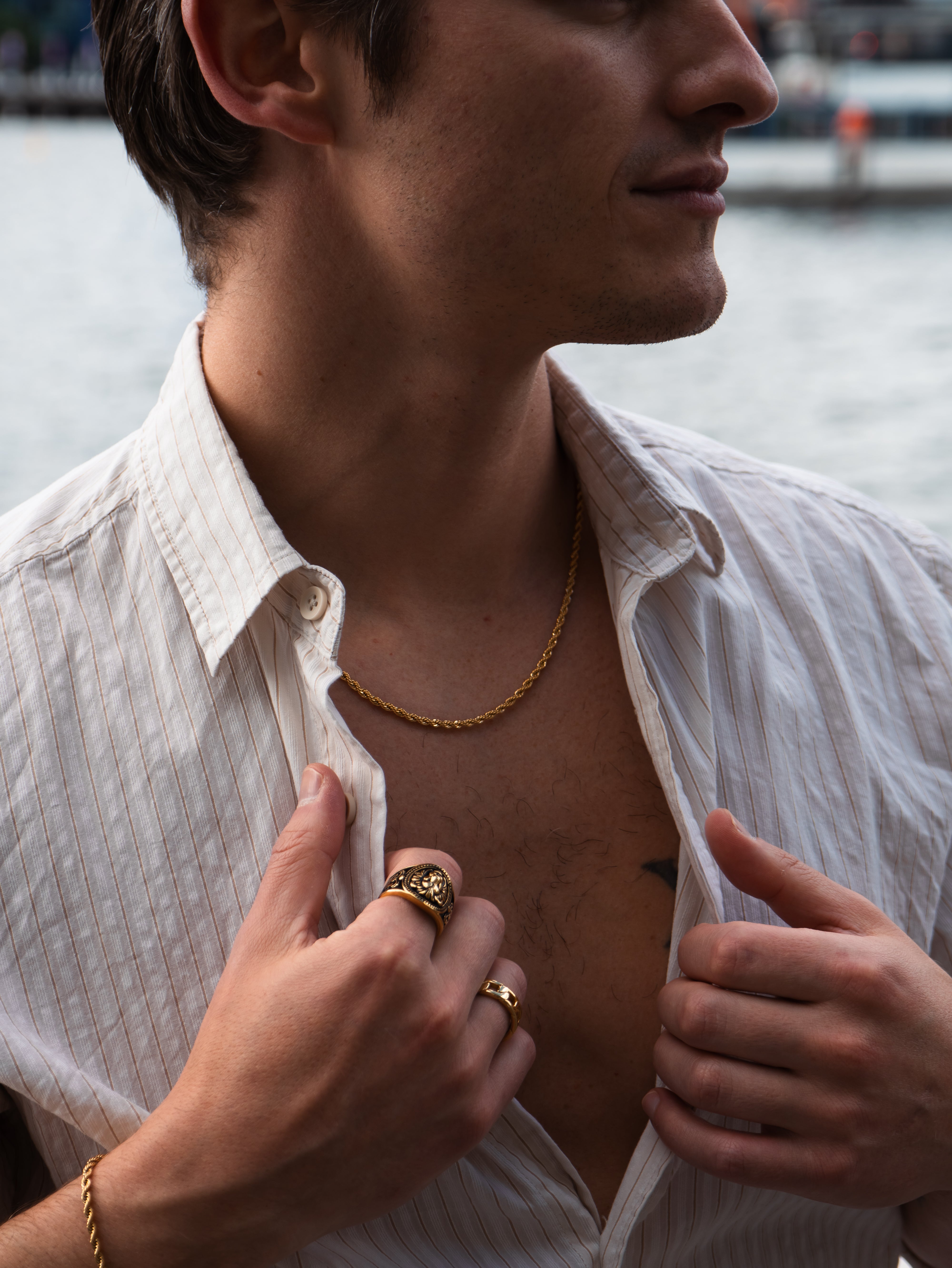ROPE CHAIN (GOLD) 3MM