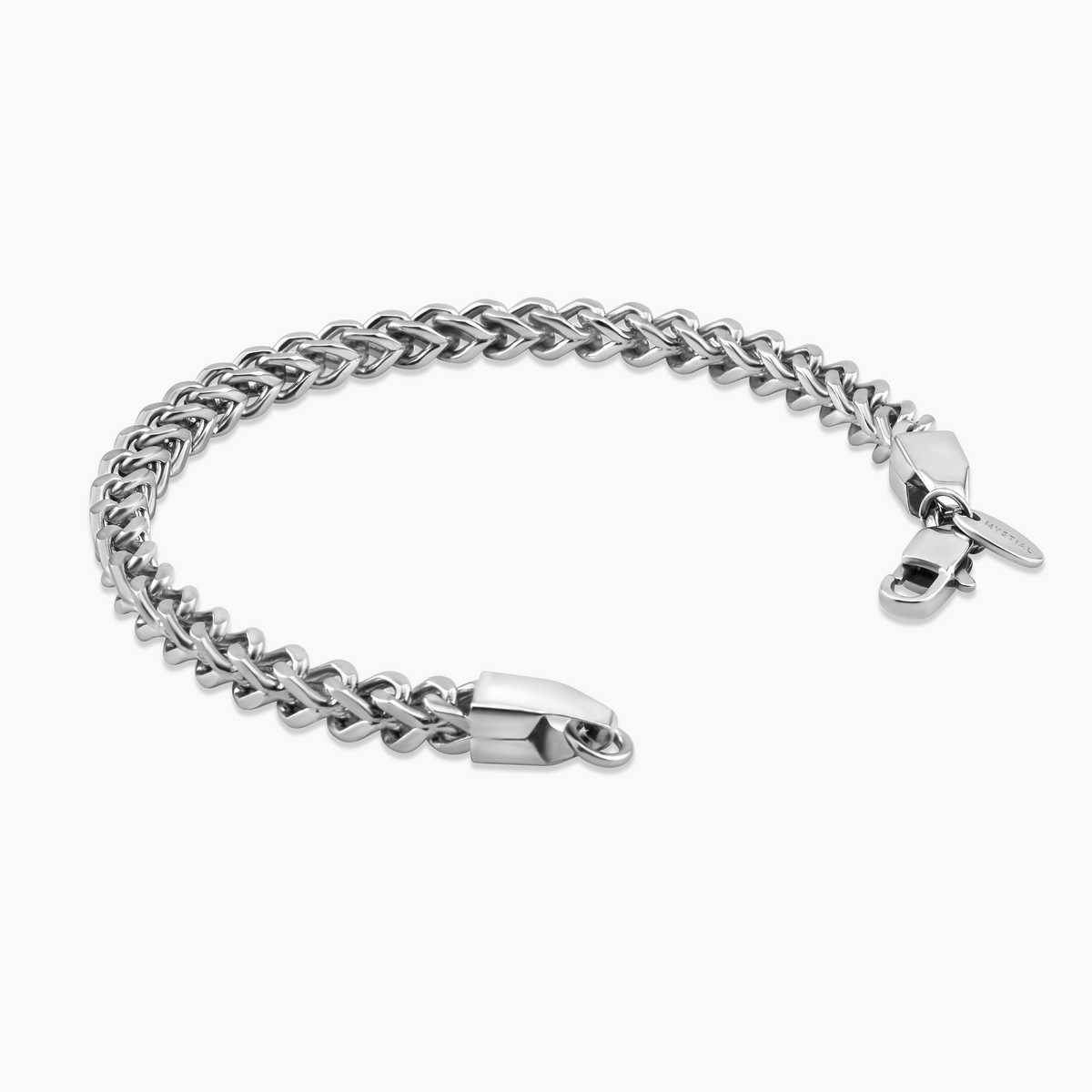 FRANCO BRACELET (WHITE GOLD) 5MM