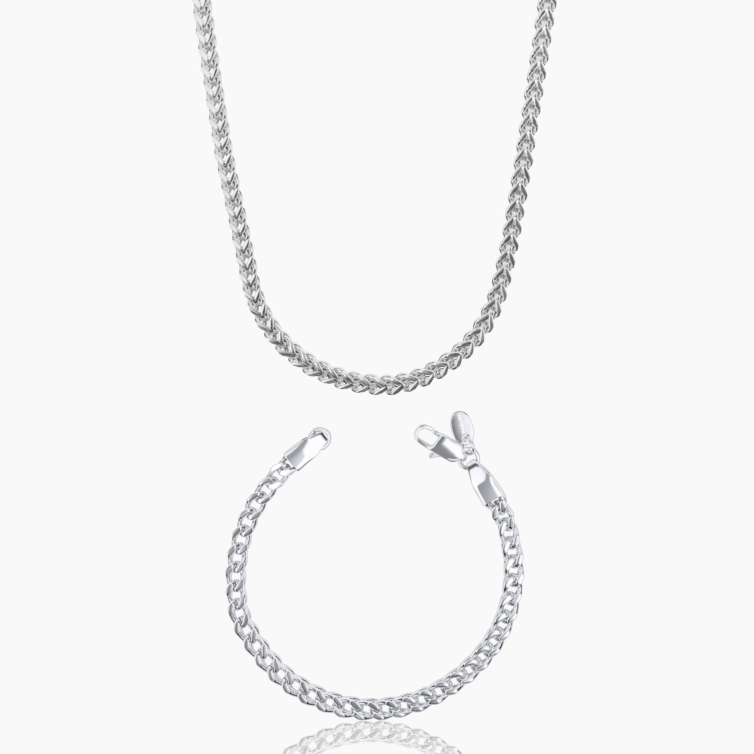 FRANCO SET (WHITE GOLD) 5MM