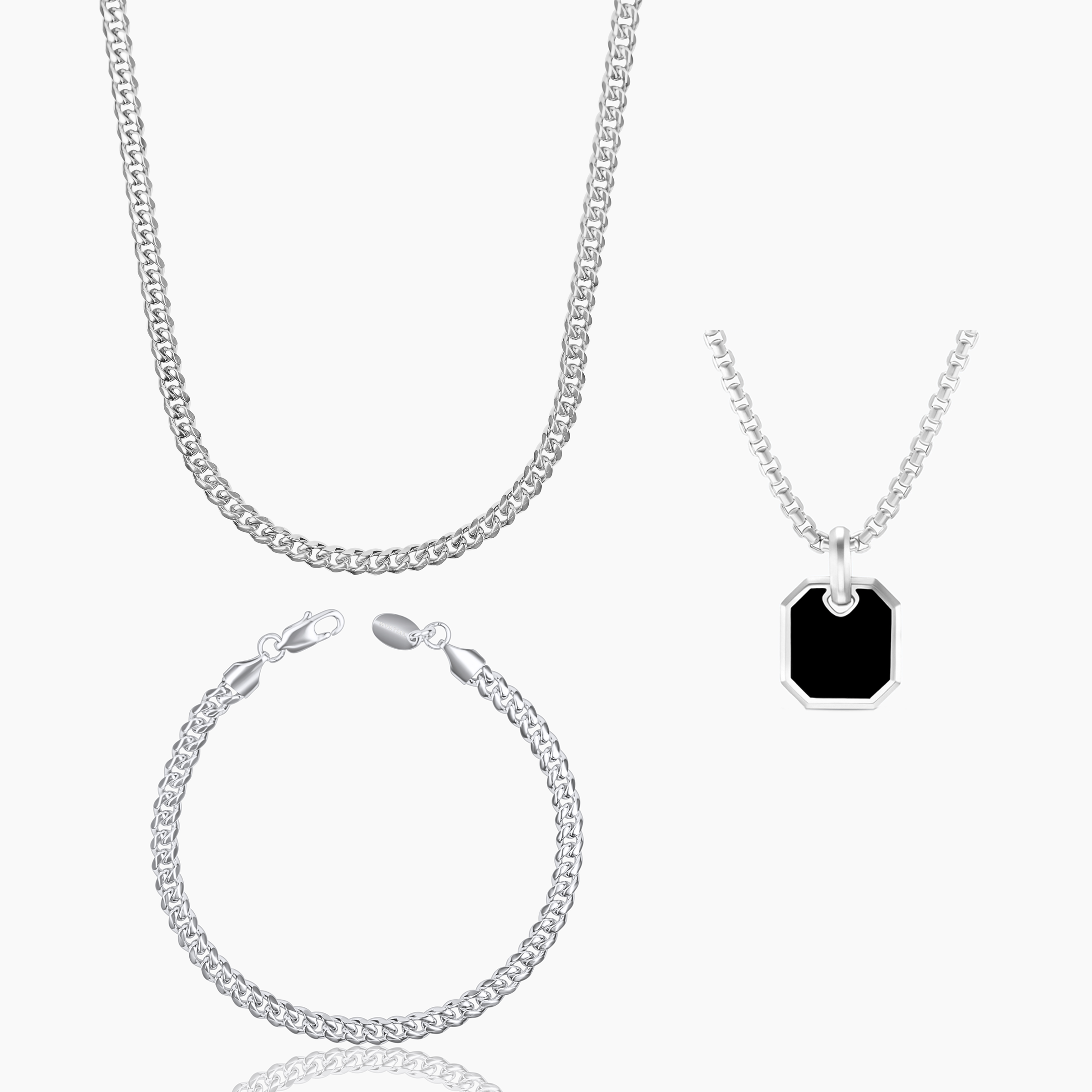 INDULGE SET (WHITE GOLD) (5MM)