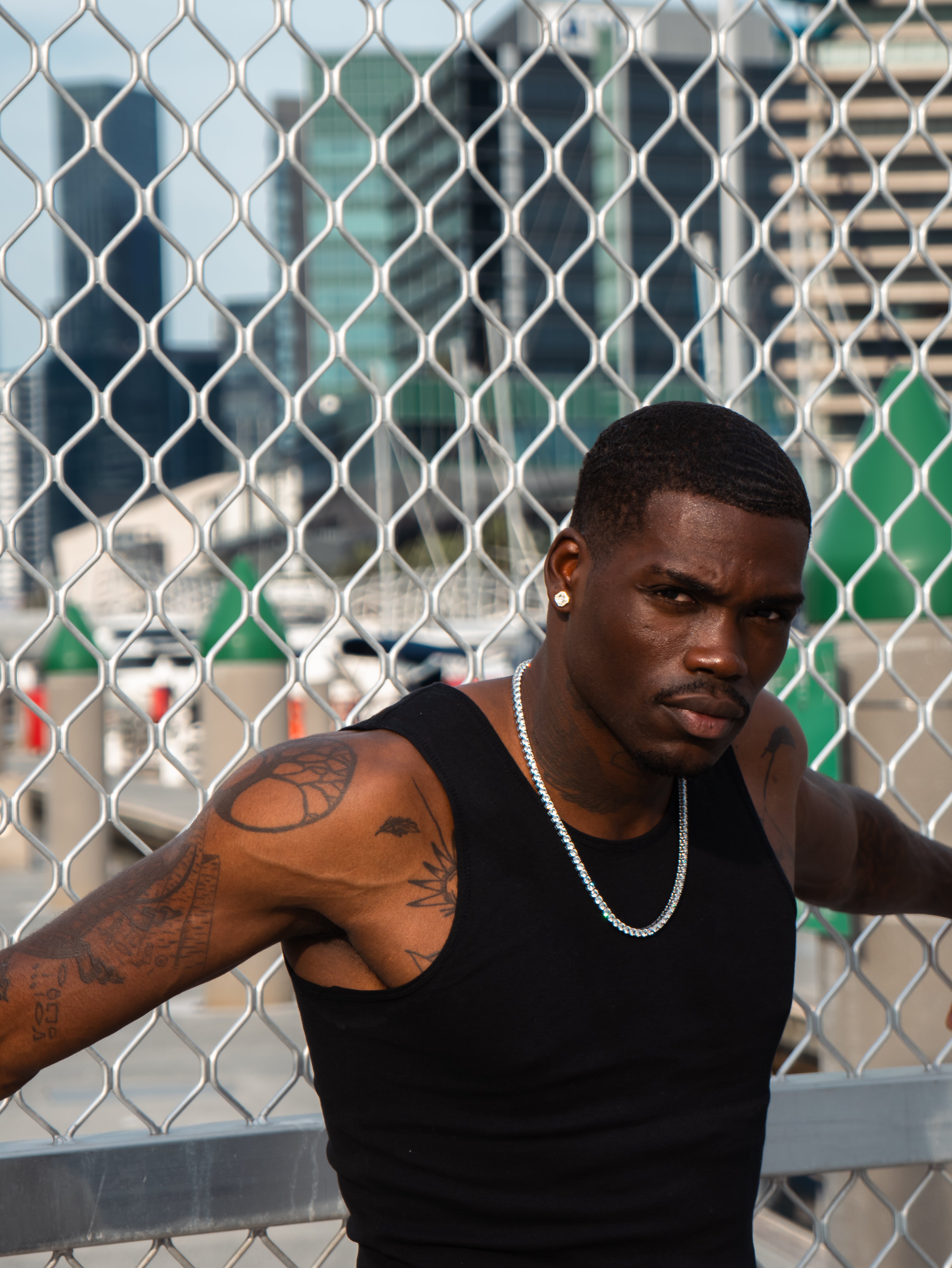 TENNIS CHAIN (WHITE GOLD) 5MM