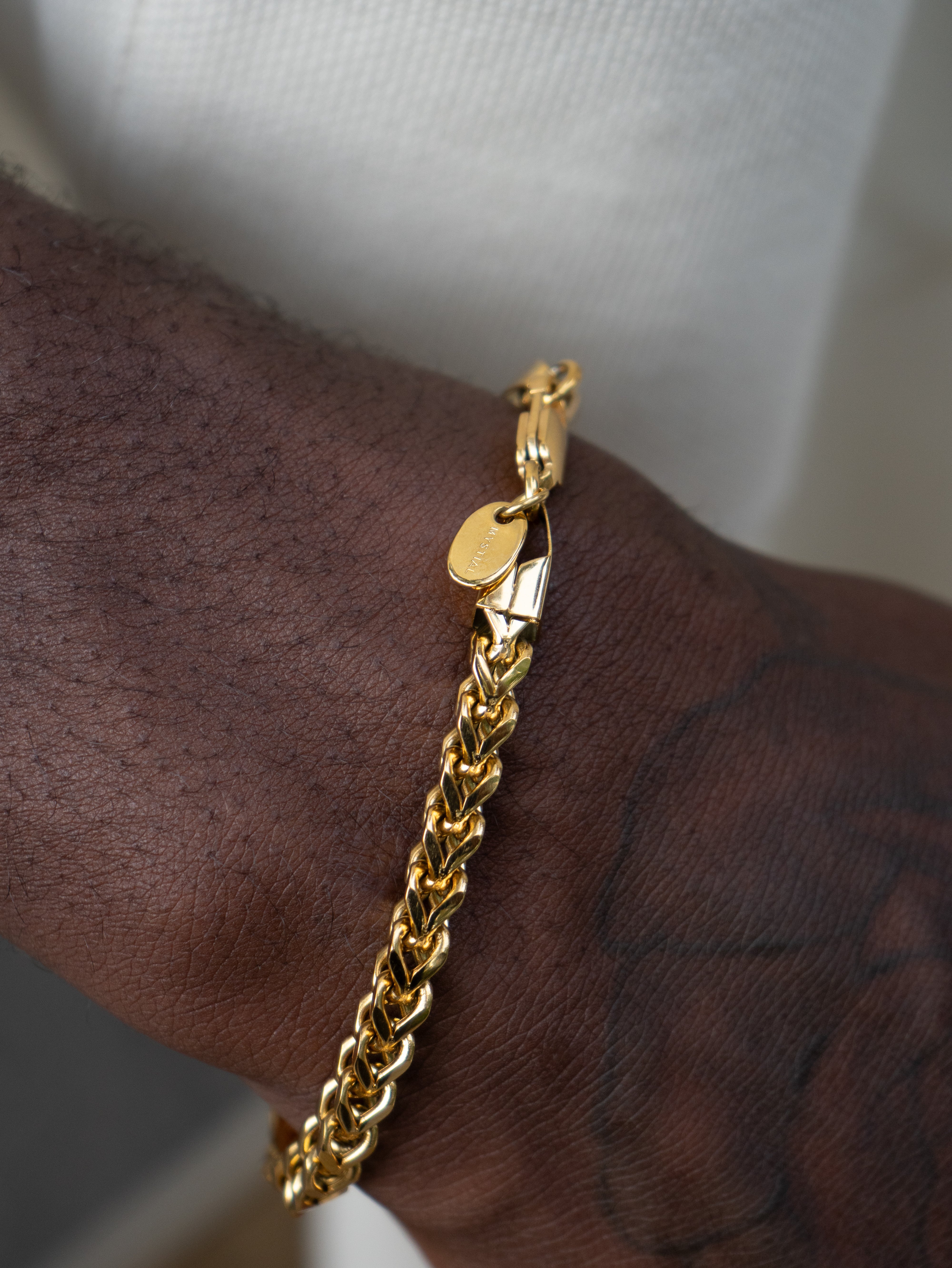 FRANCO BRACELET (GOLD) 5MM