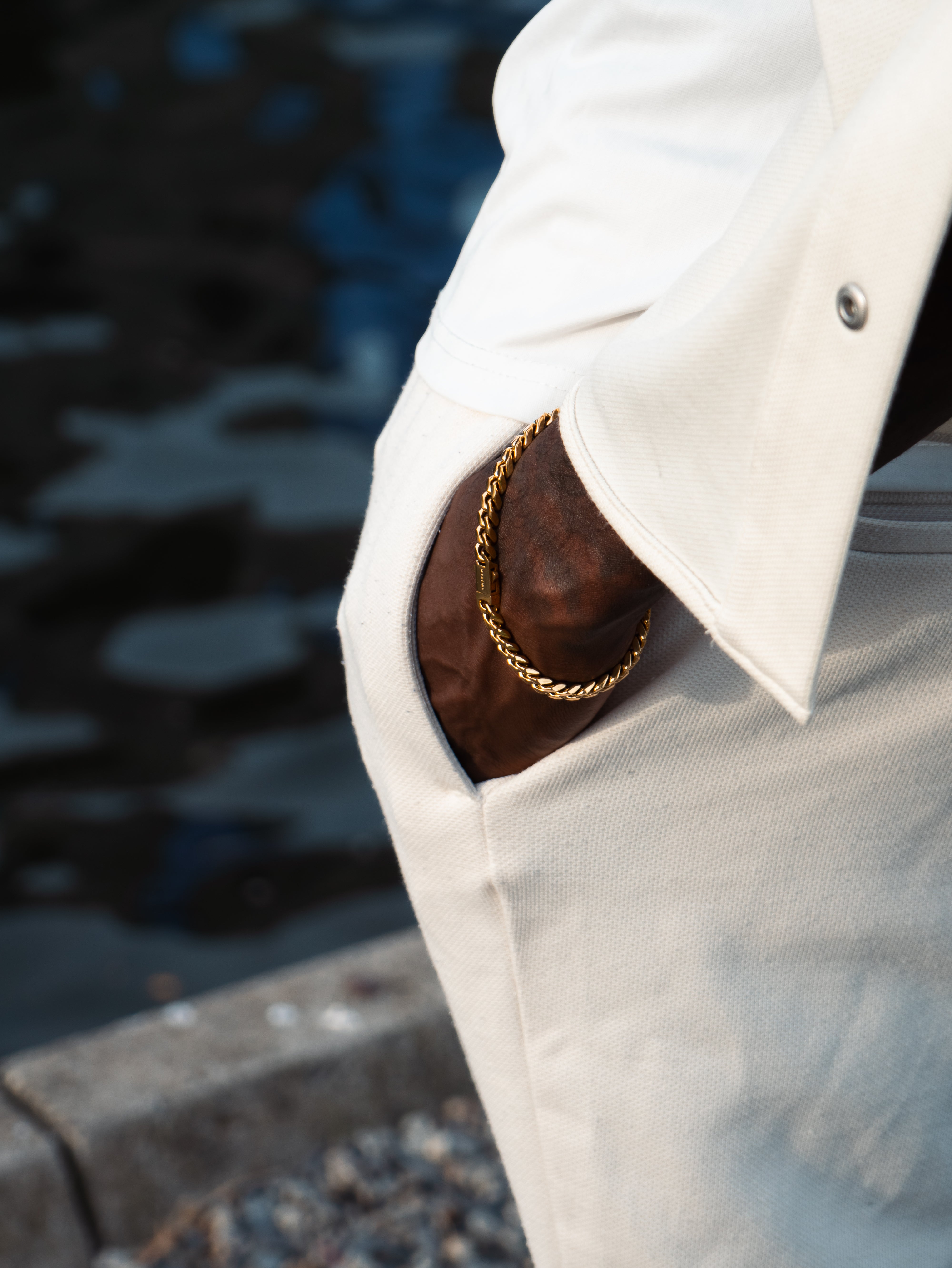 CUBAN BRACELET (GOLD) 7MM