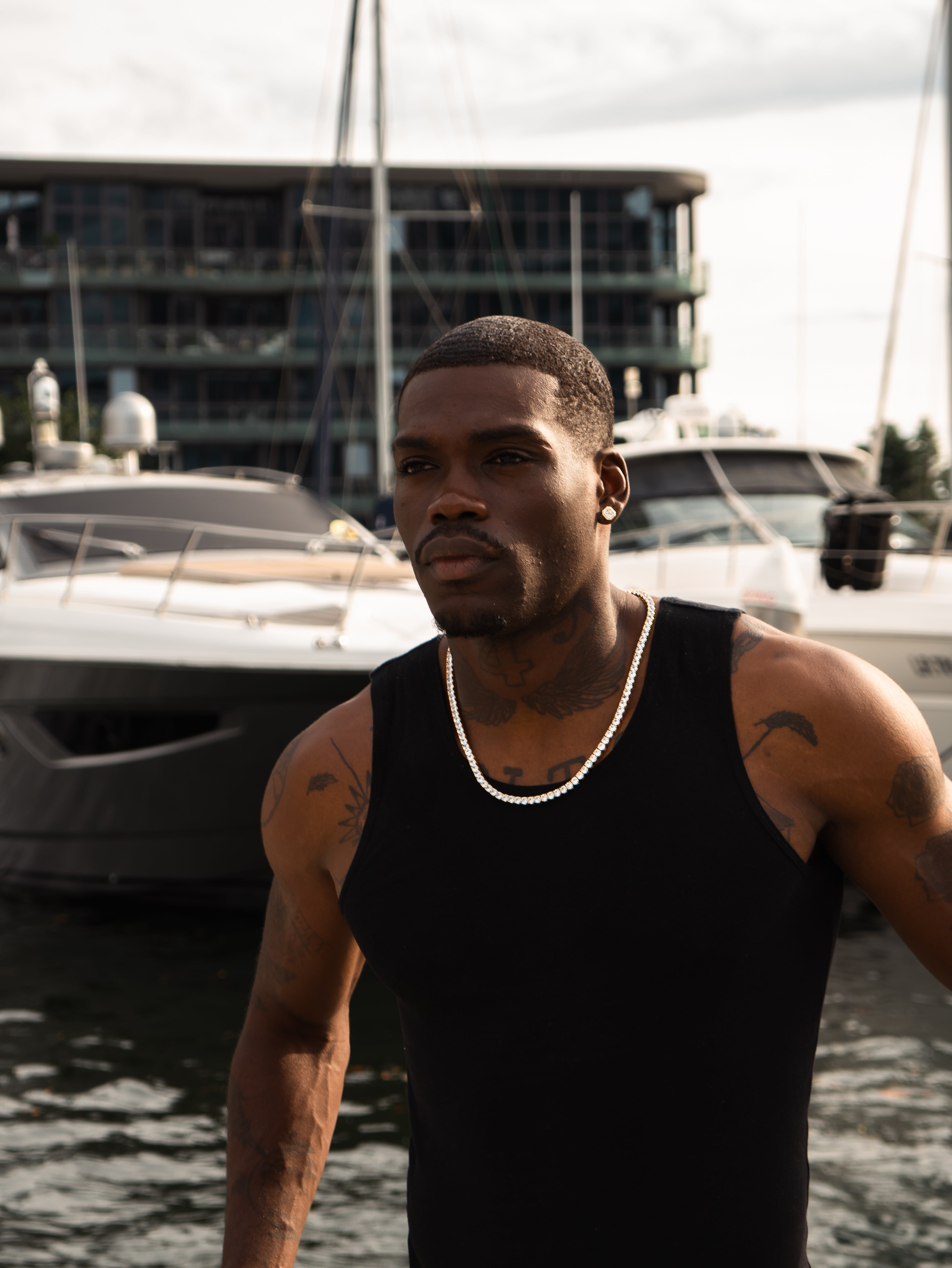 TENNIS CHAIN (GOLD) 5MM