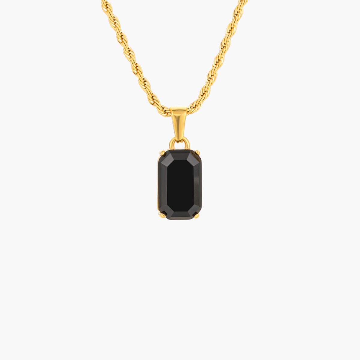 NOVA ONYX PENDANT (GOLD)