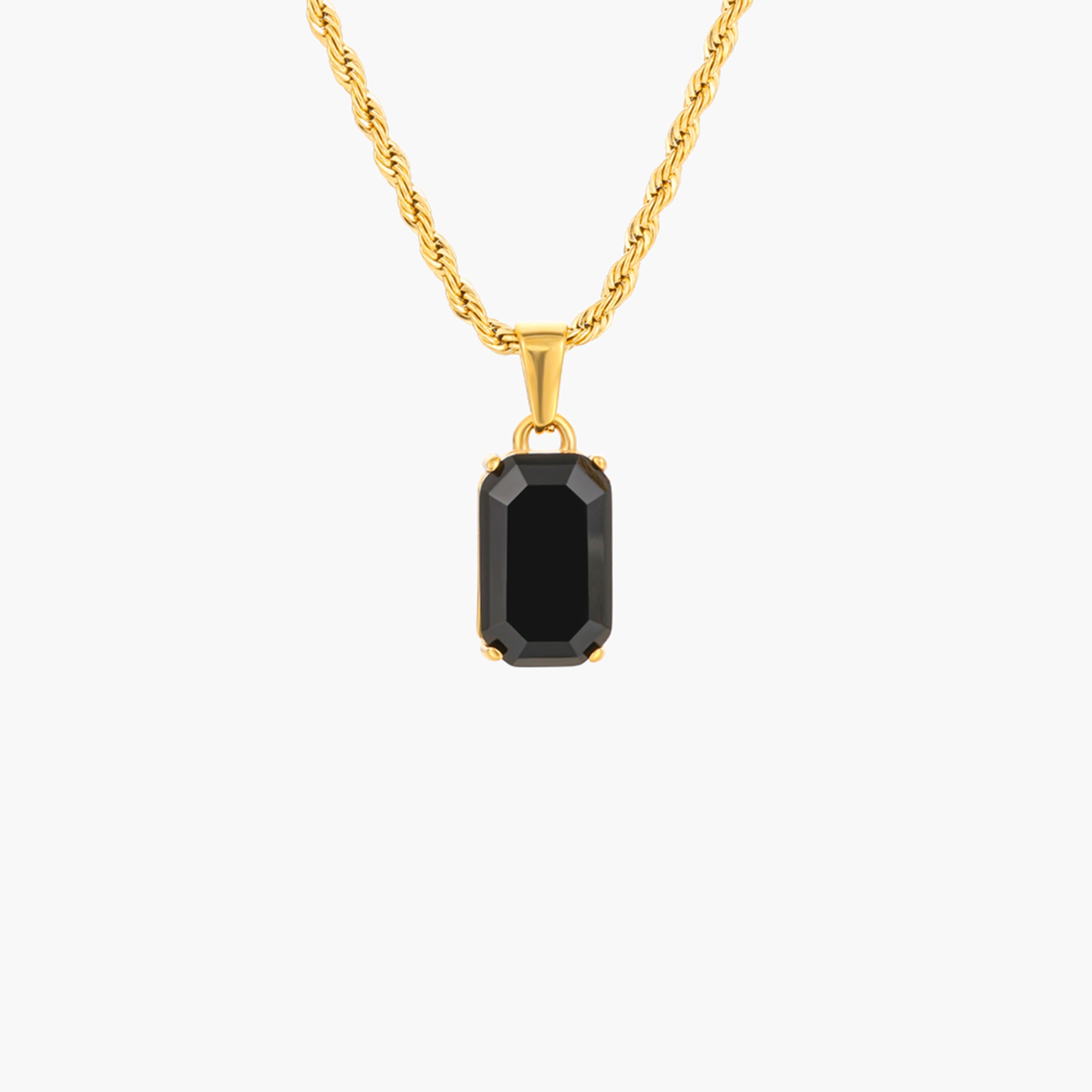 NOVA ONYX PENDANT (GOLD)