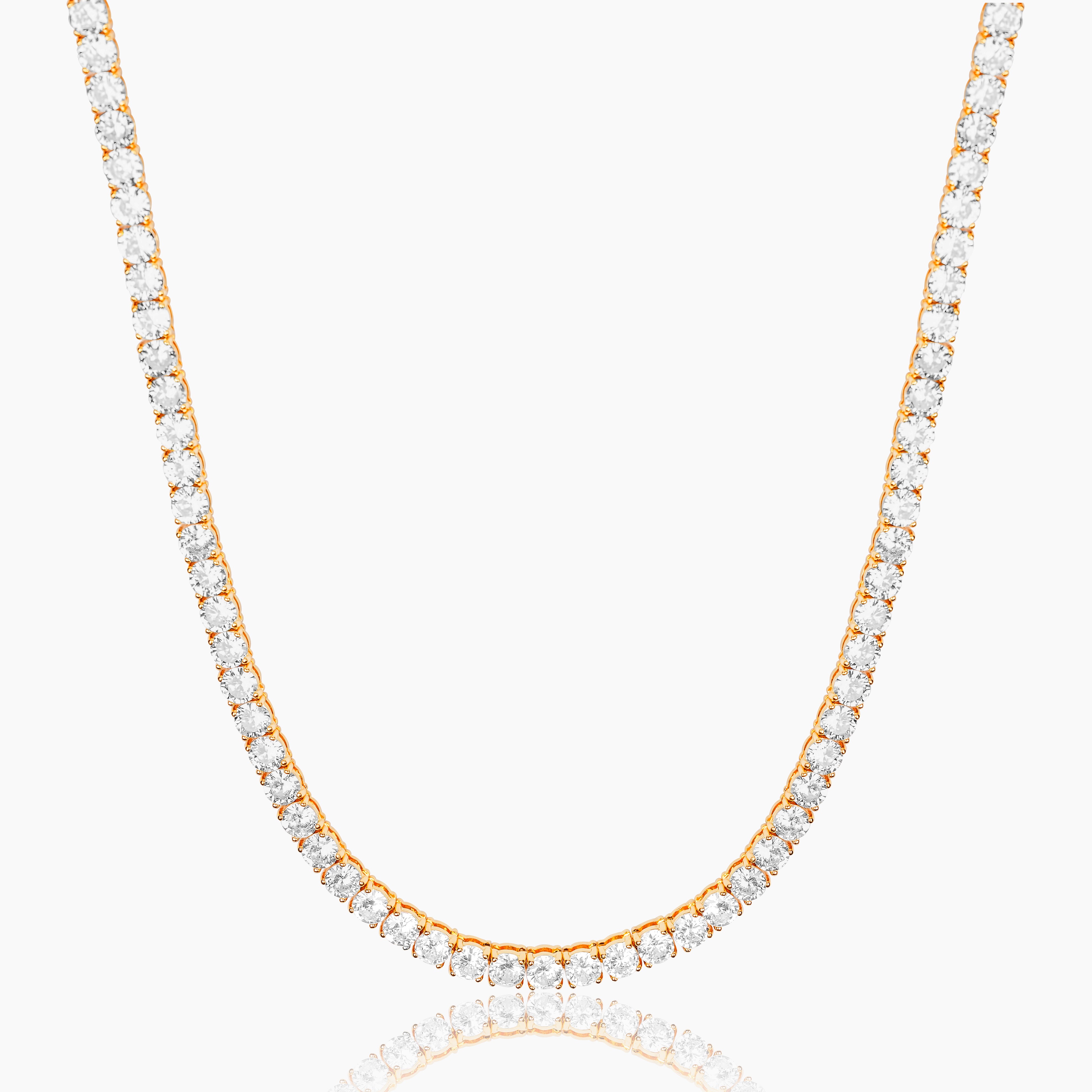 TENNIS CHAIN (GOLD) 5MM