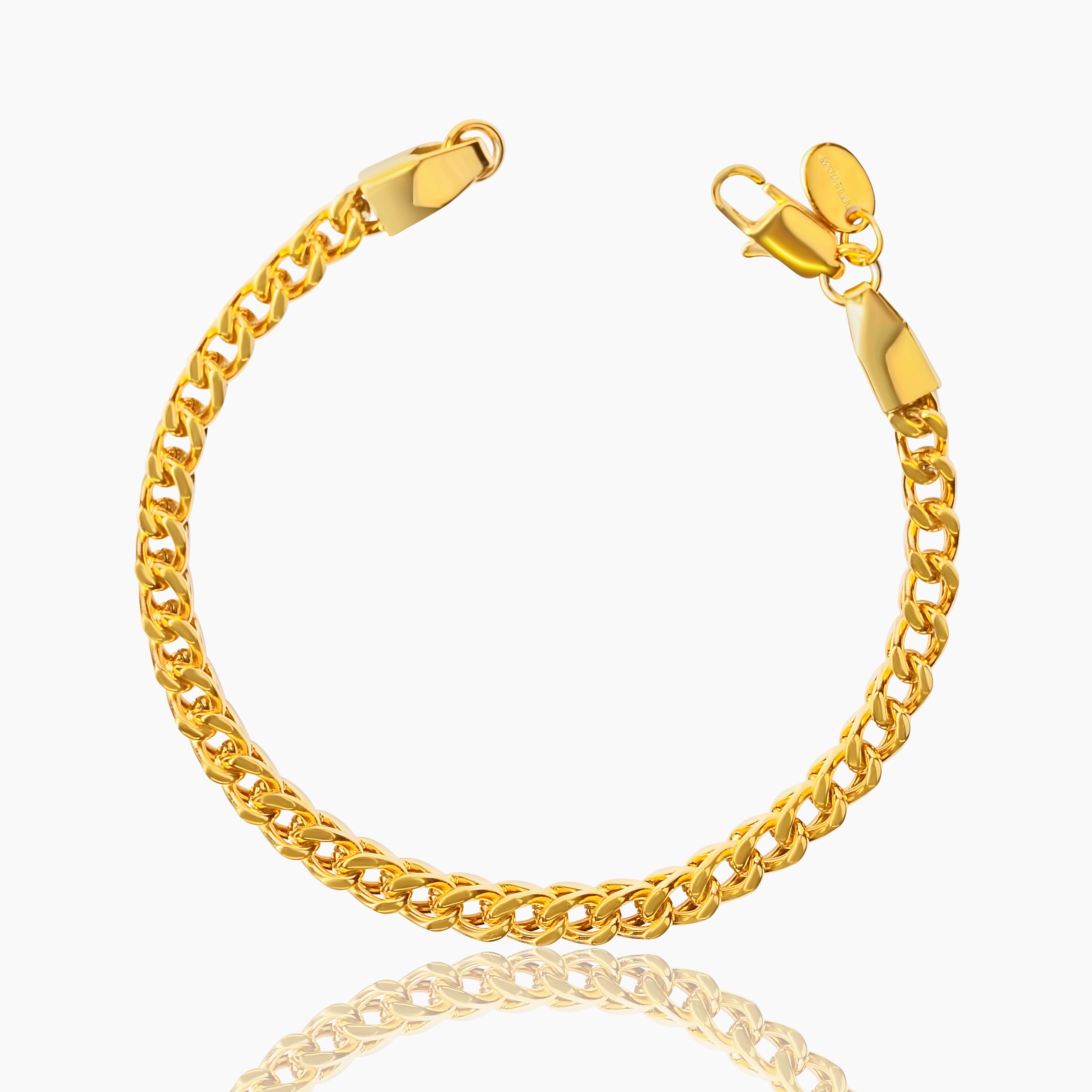 FRANCO BRACELET (GOLD) 5MM