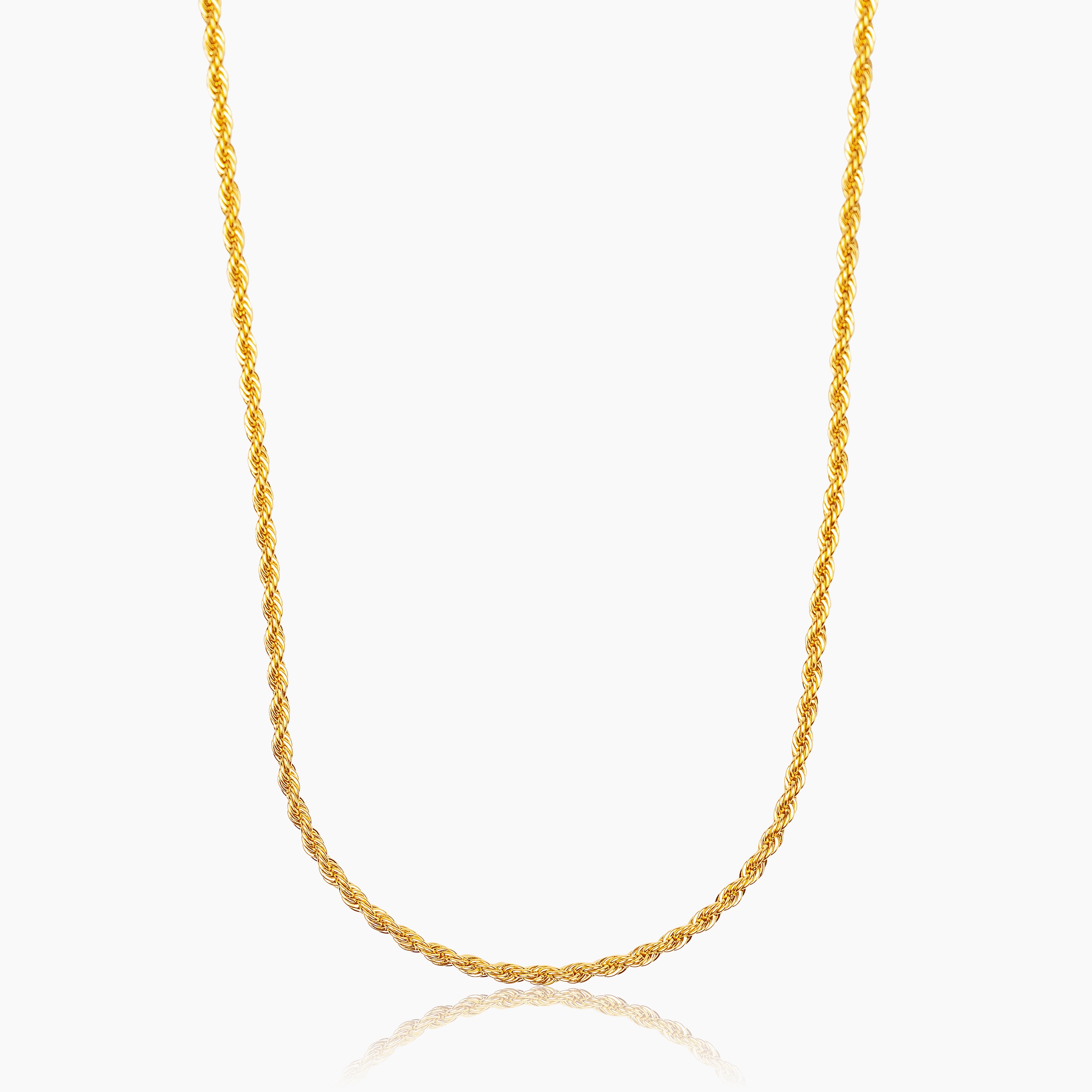 ROPE CHAIN (GOLD) 3MM