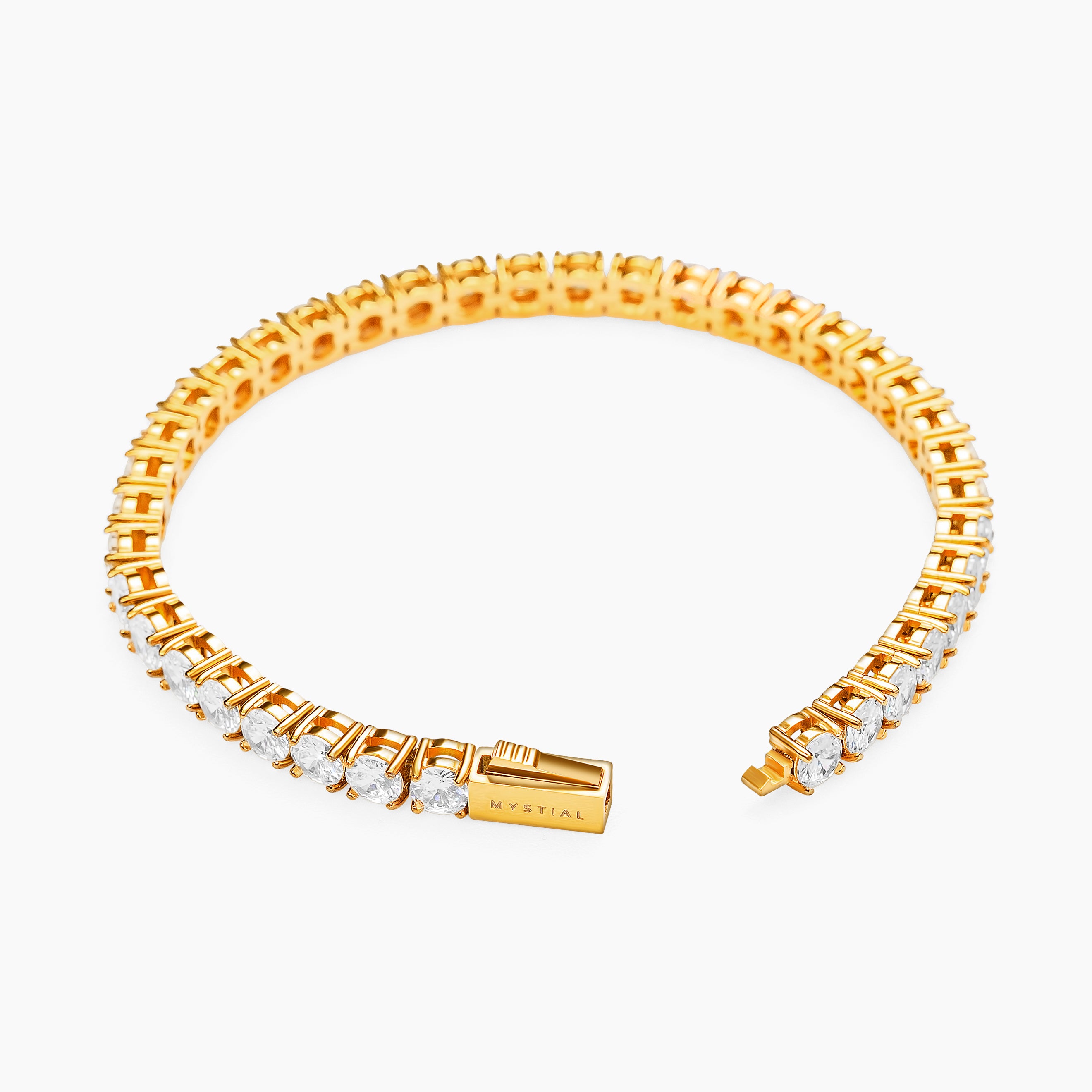 TENNIS SET (GOLD) 5MM
