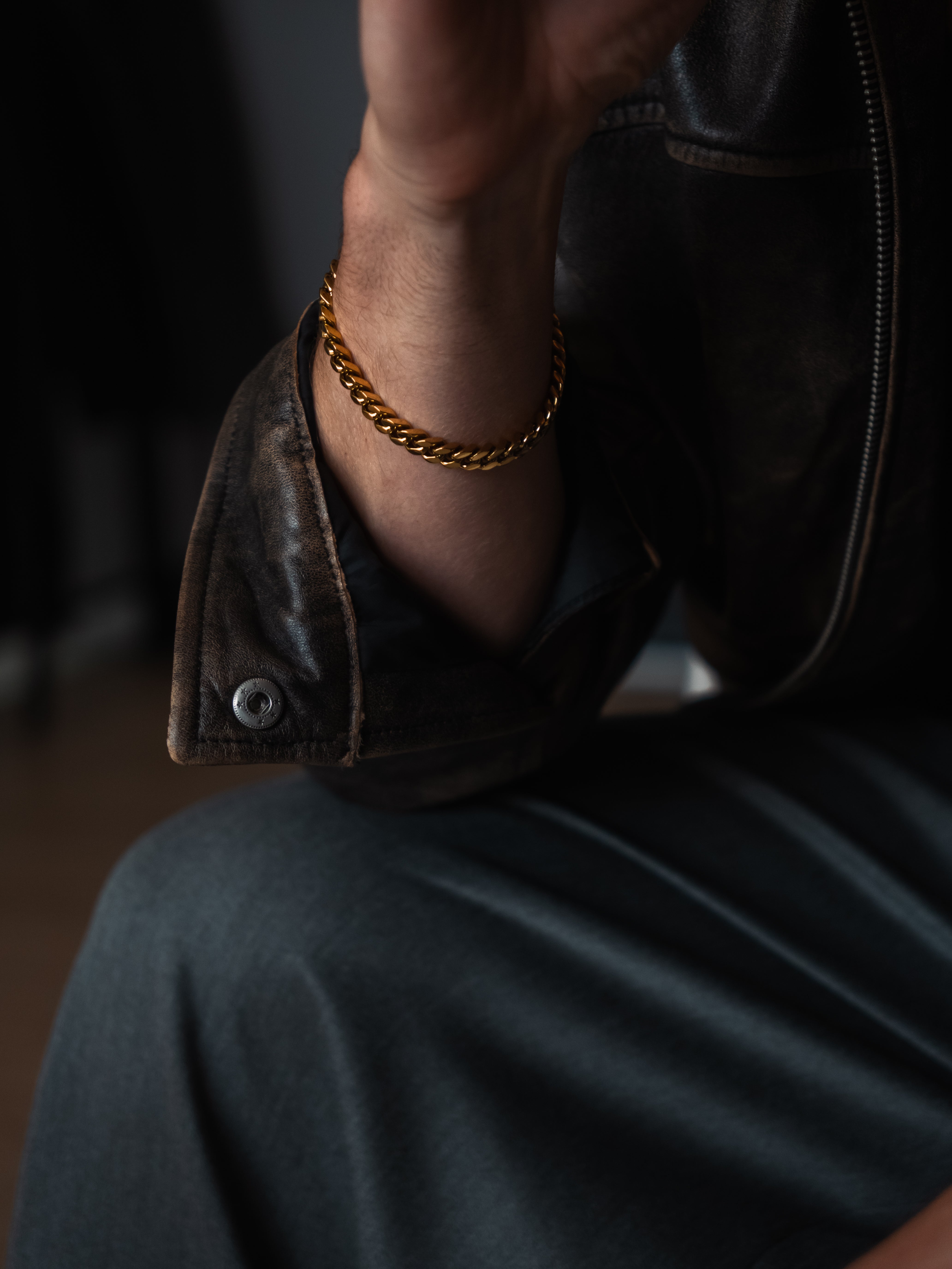 CUBAN BRACELET (GOLD) 7MM