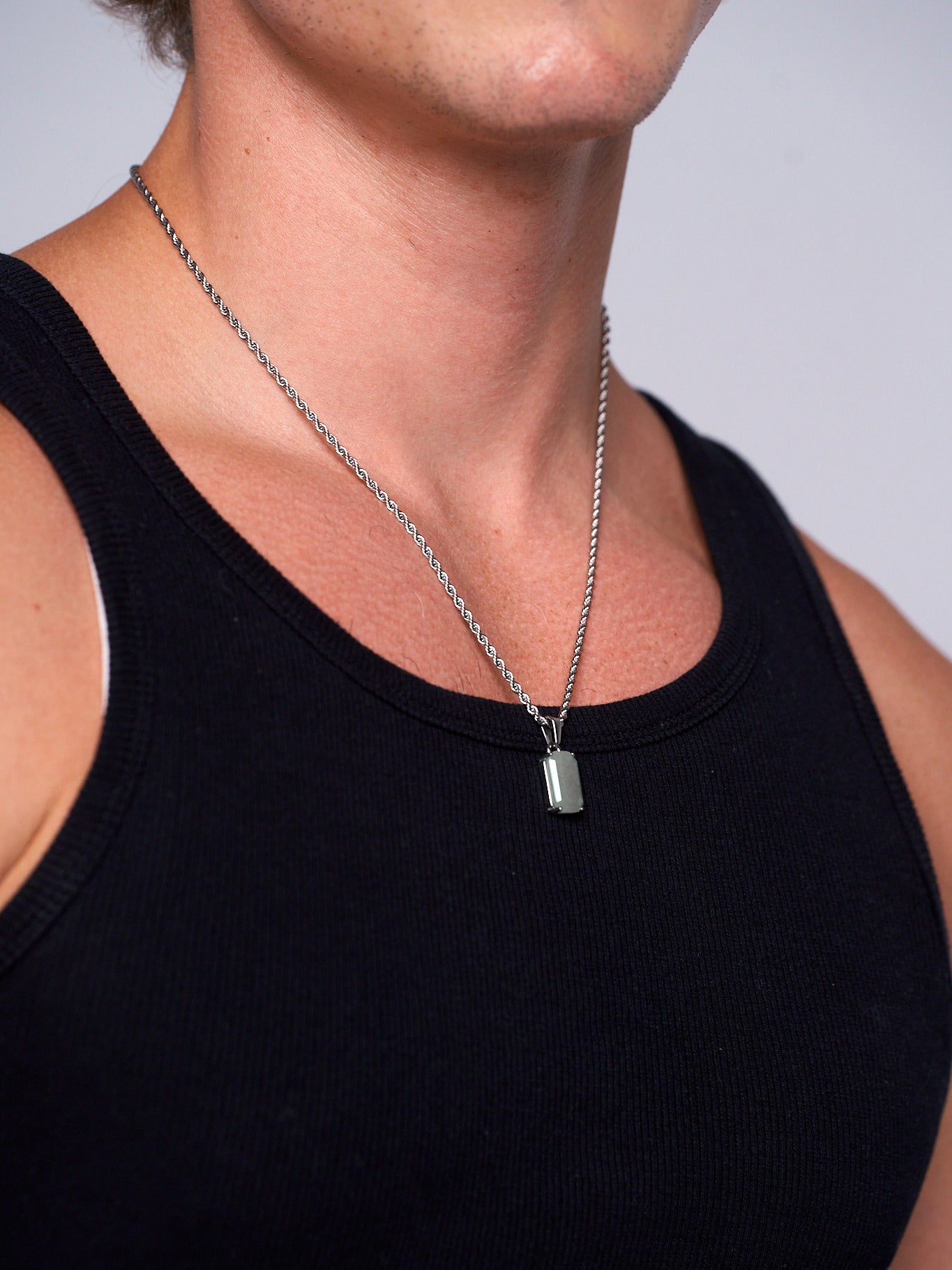 LUMEN PENDANT (WHITE GOLD)
