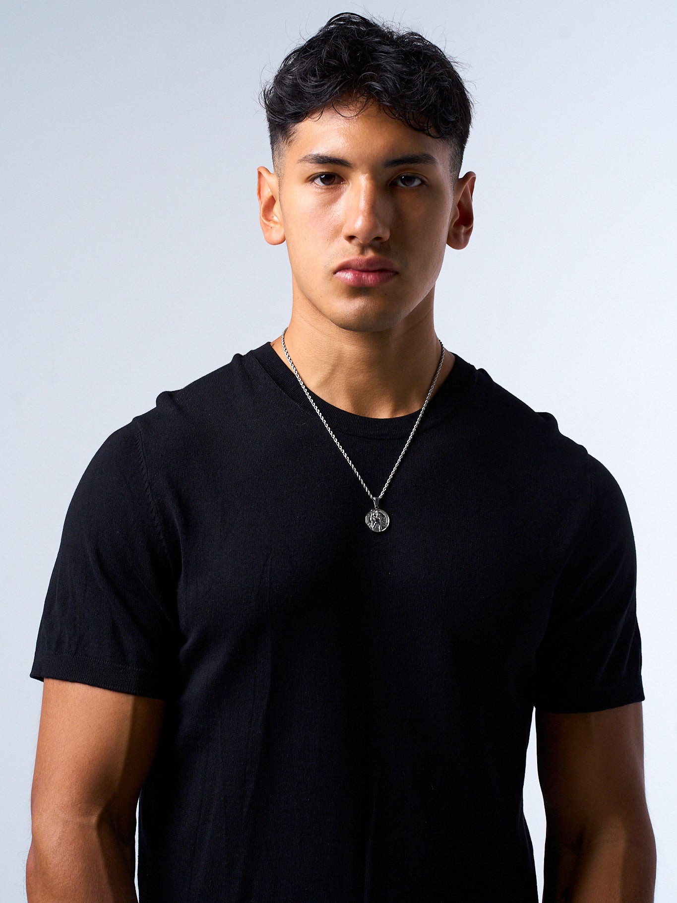 ST. CHRISTOPHER PENDANT (WHITE GOLD)