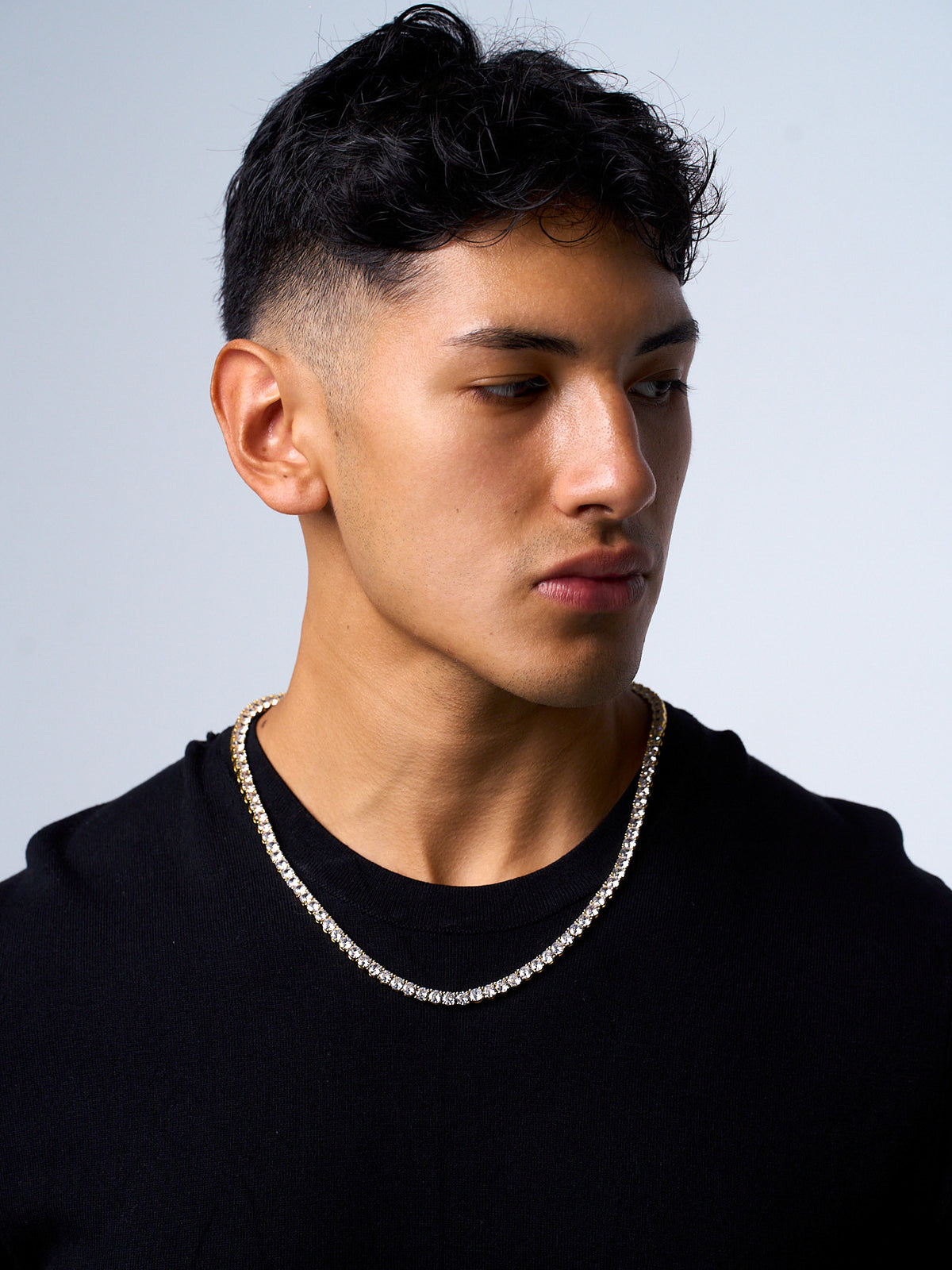 TENNIS CHAIN (GOLD) 5MM