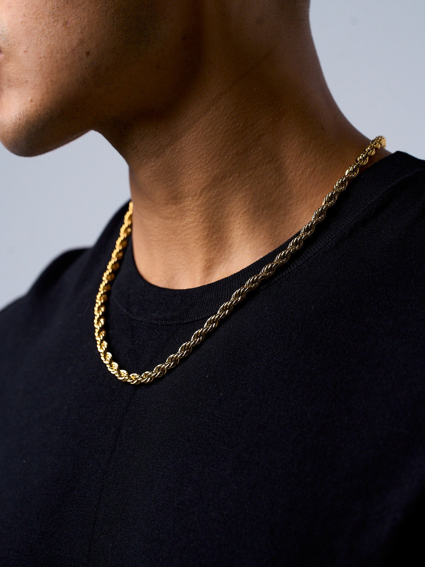 ROPE CHAIN (GOLD) 5MM