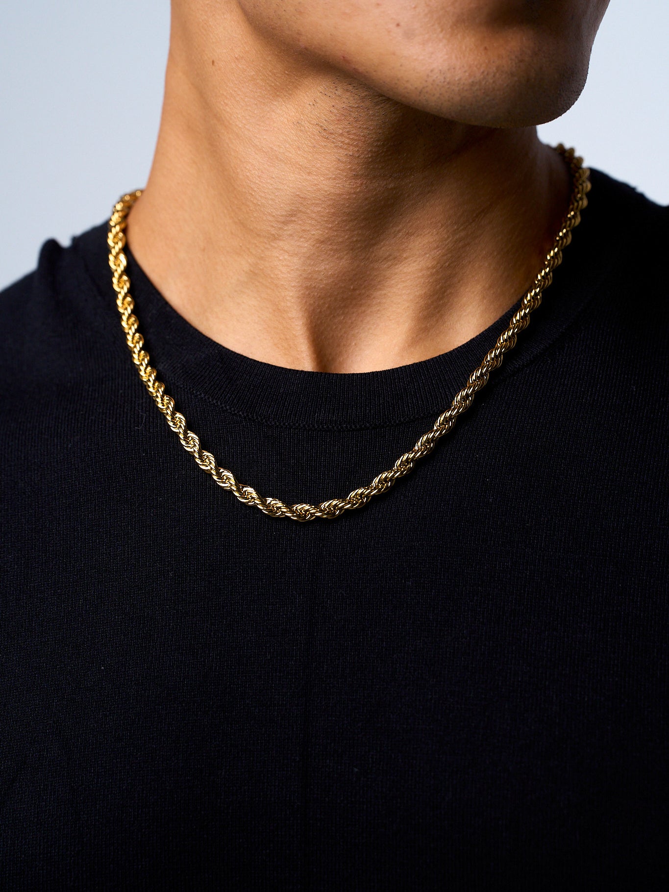 ROPE CHAIN (GOLD) 5MM