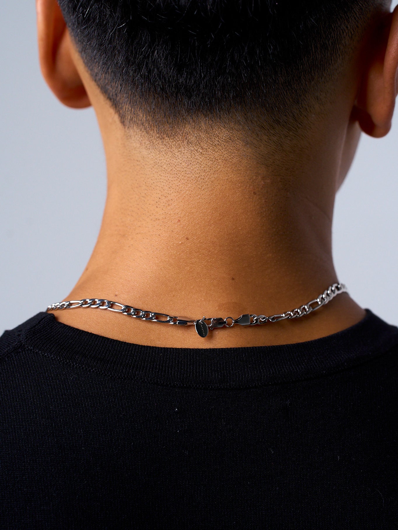 FIGARO CHAIN (WHITE GOLD) 5MM