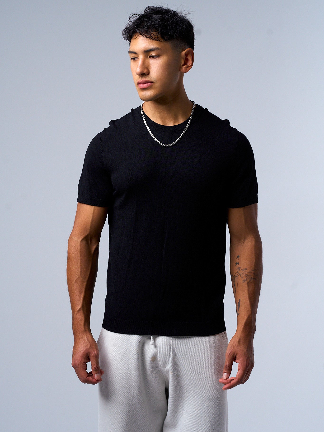 ROPE CHAIN (WHITE GOLD) 5MM