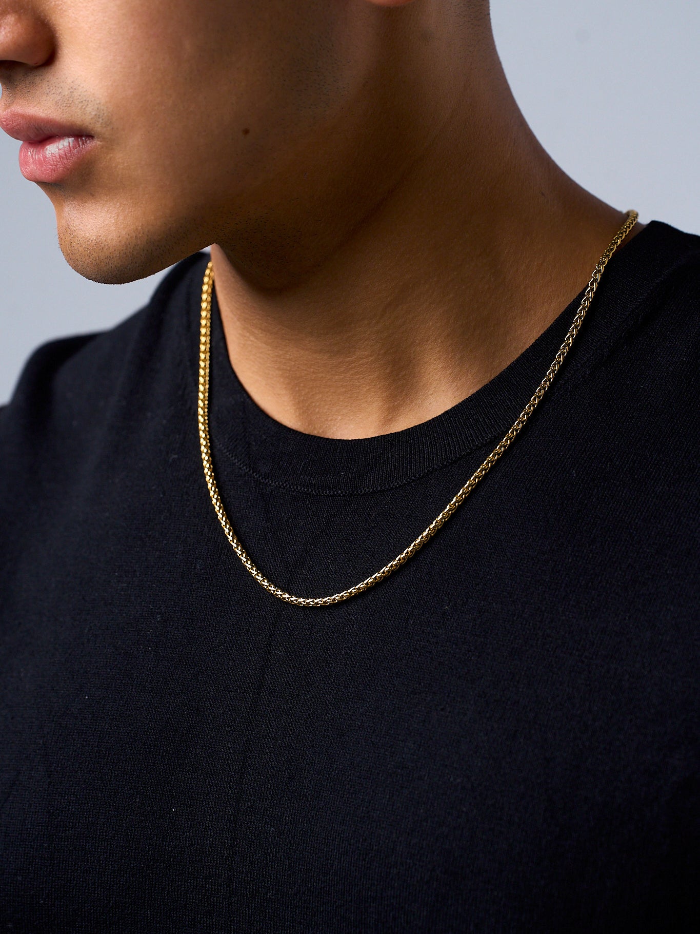 WHEAT CHAIN (GOLD) 3MM