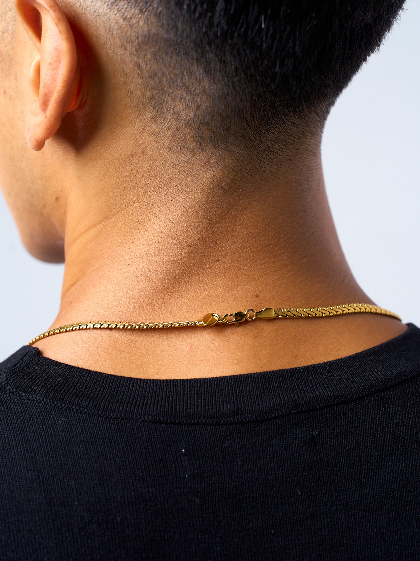 SNAKE CHAIN (GOLD) 4MM