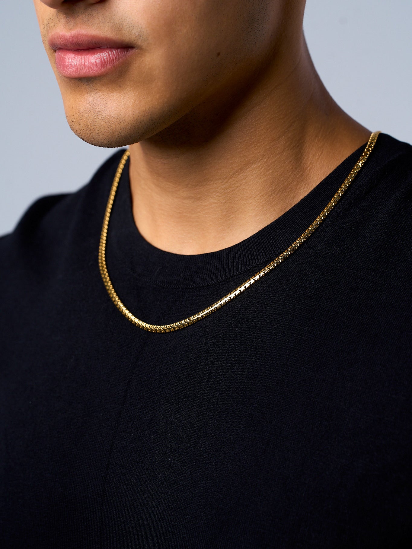 SNAKE CHAIN (GOLD) 4MM