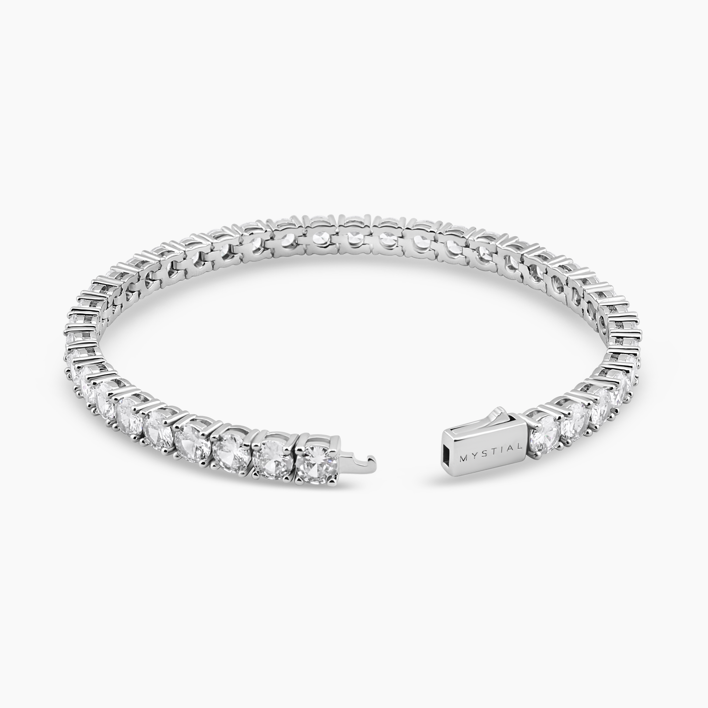 TENNIS BRACELET (WHITE GOLD) 5MM