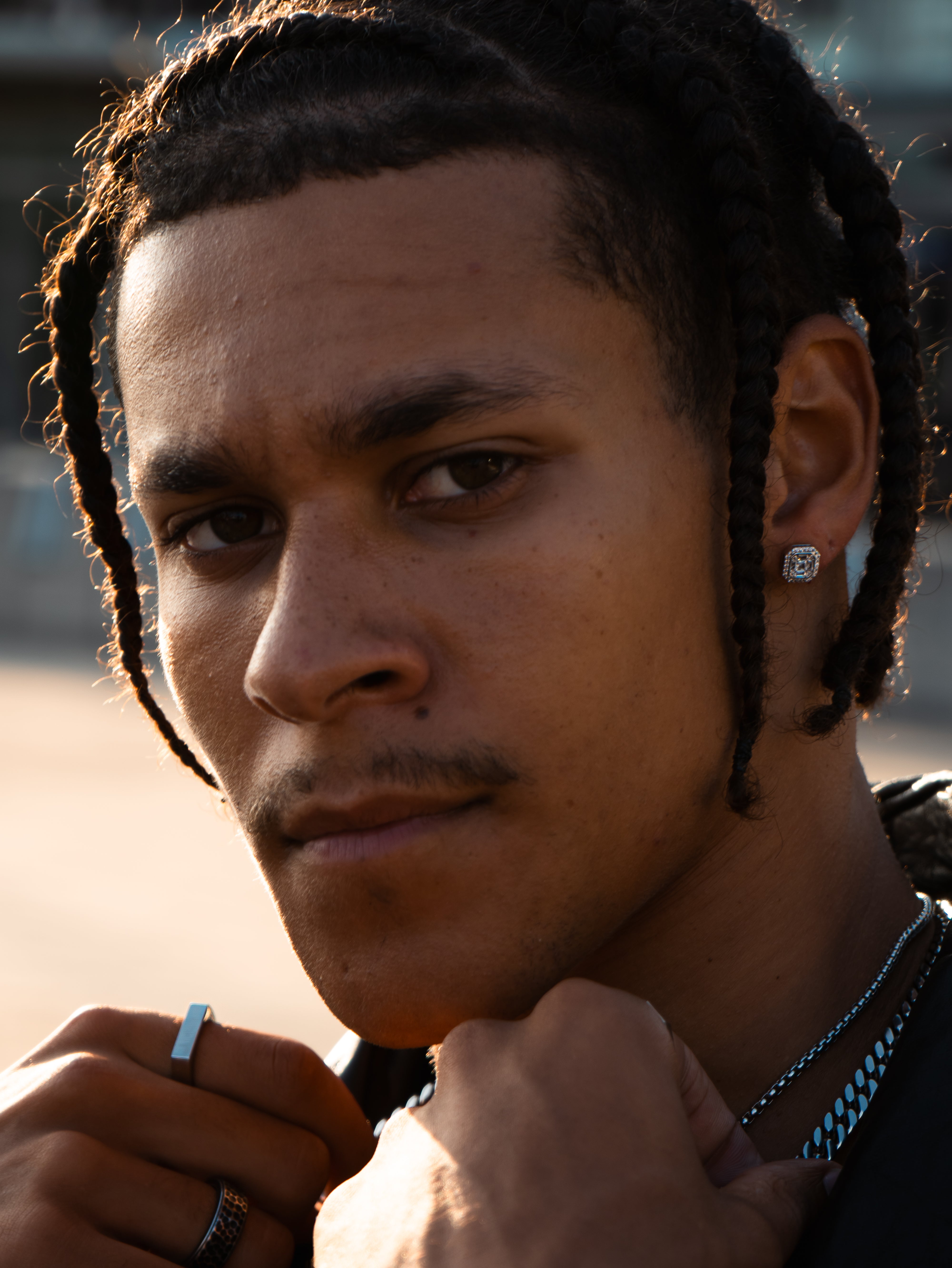 SOLARIS STUDS (SILVER)