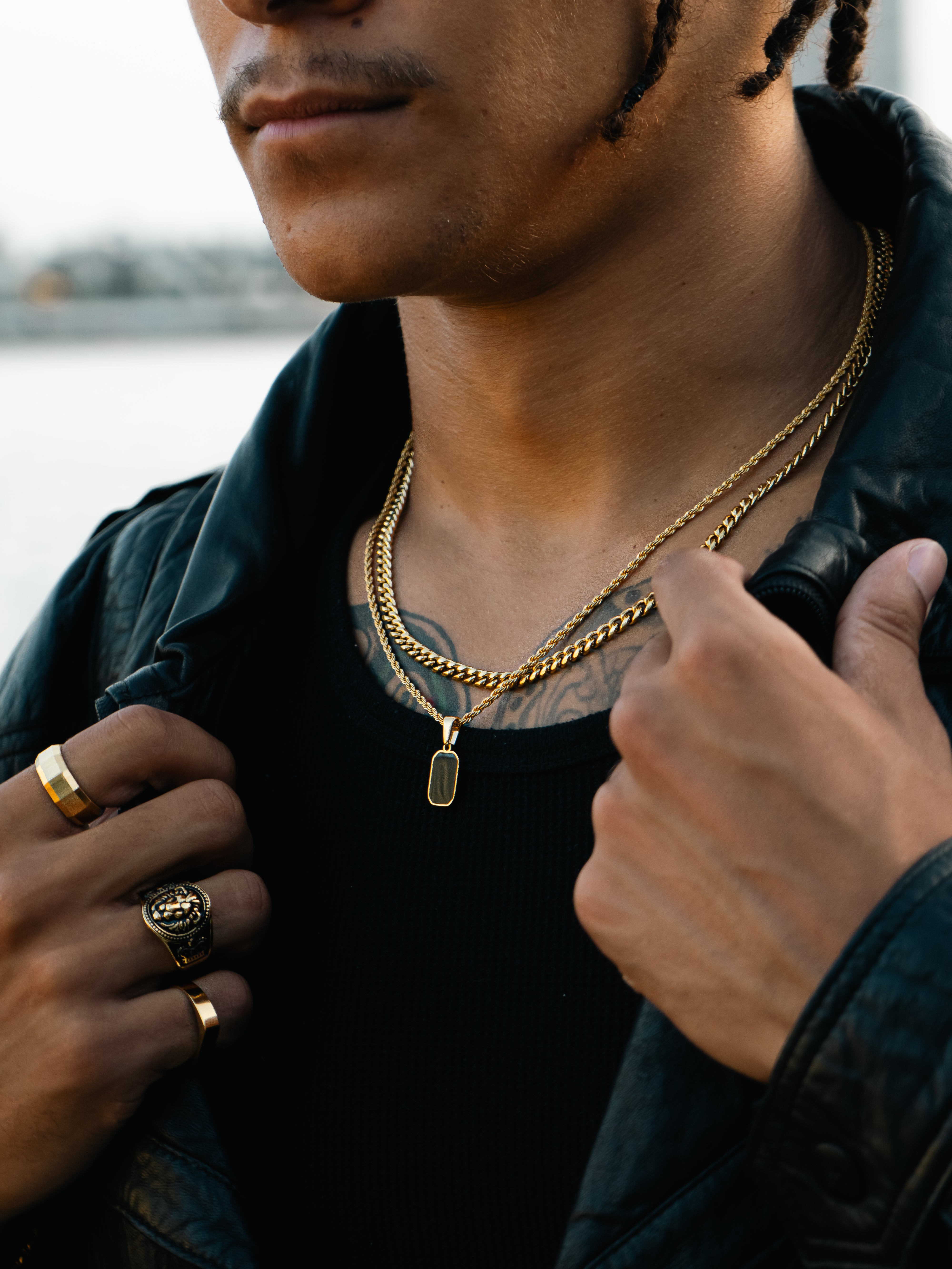 CUBAN SET (GOLD) 5MM