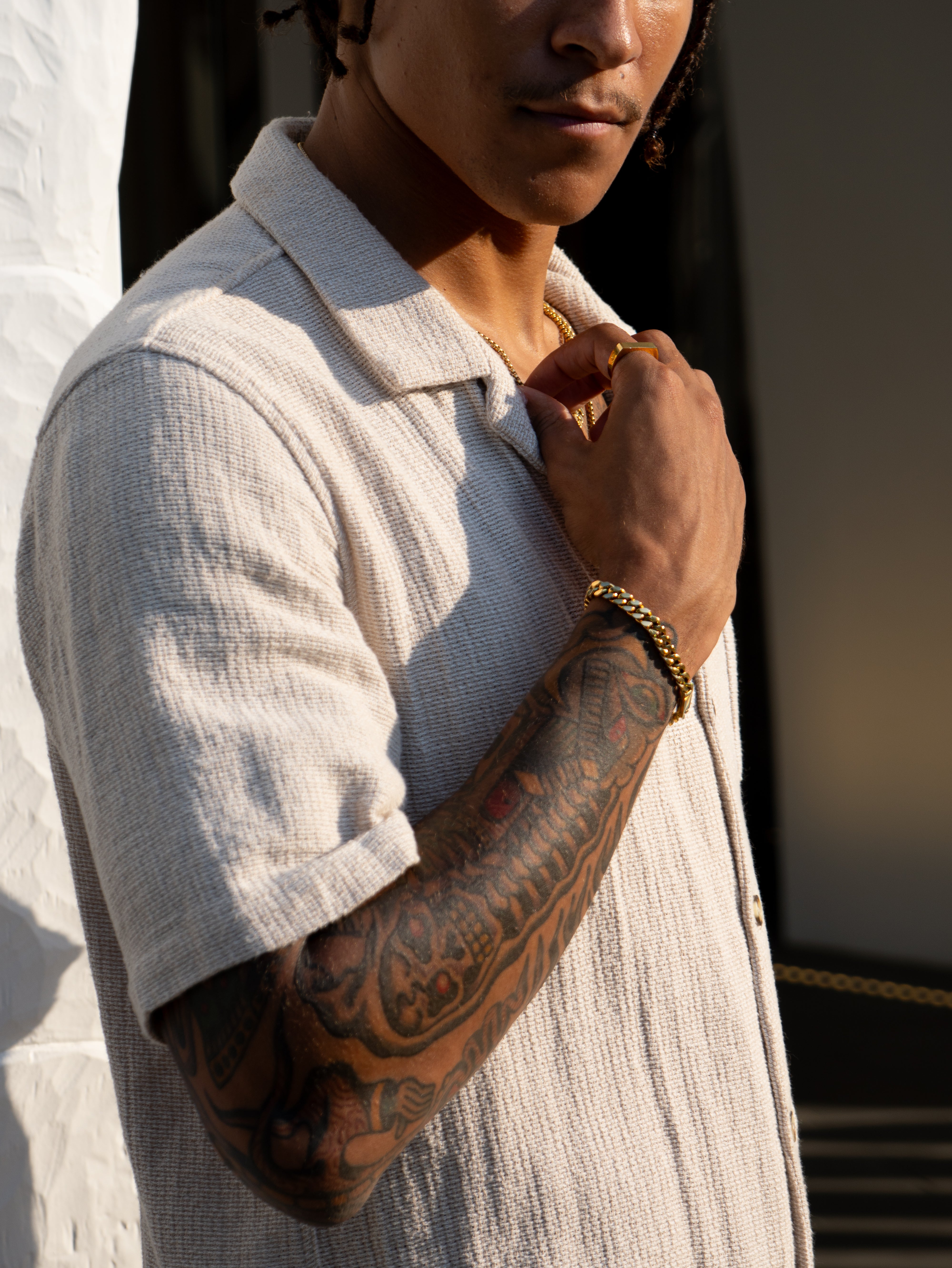 CUBAN BRACELET (GOLD) 7MM