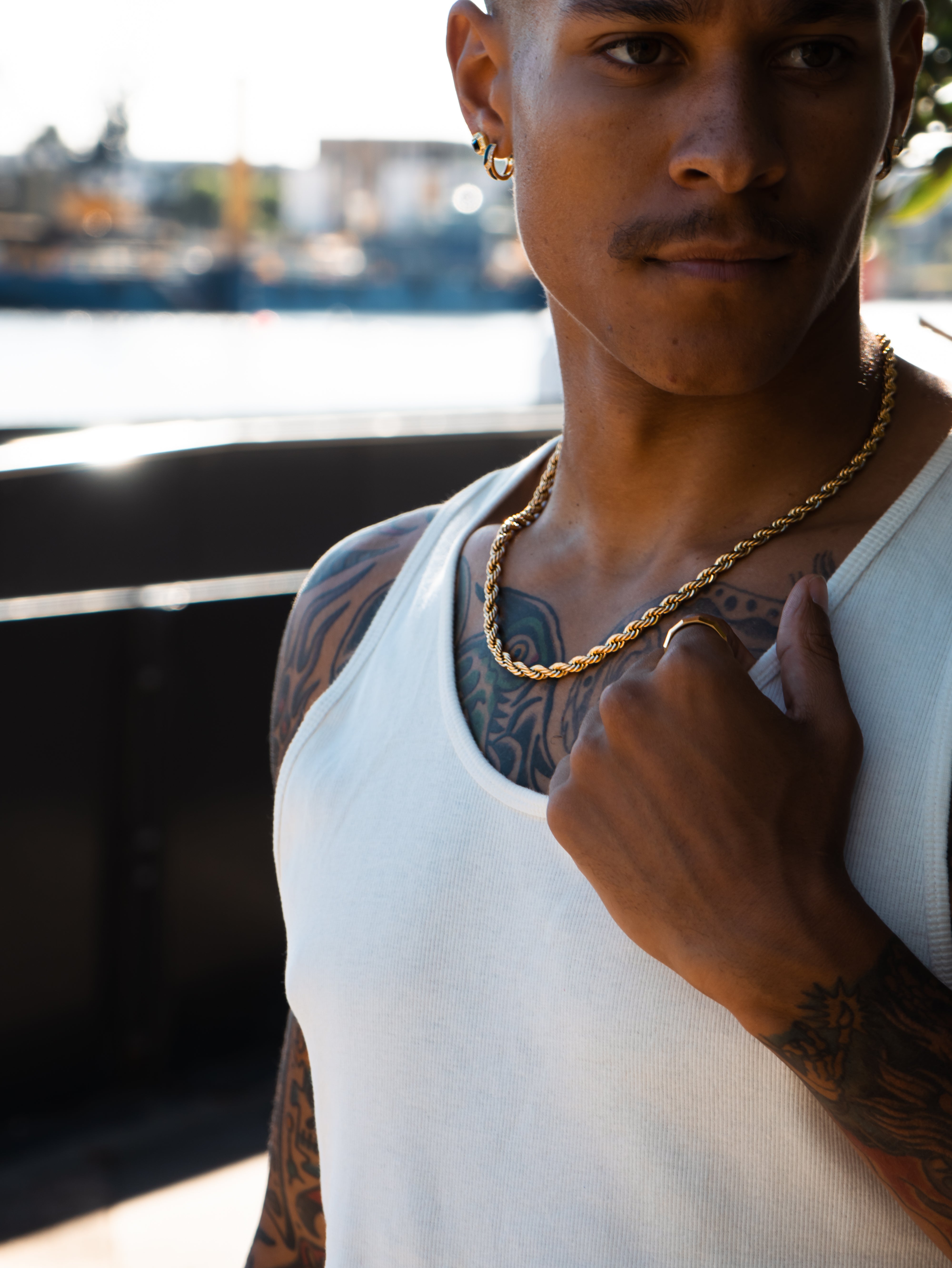ROPE CHAIN (GOLD) 5MM