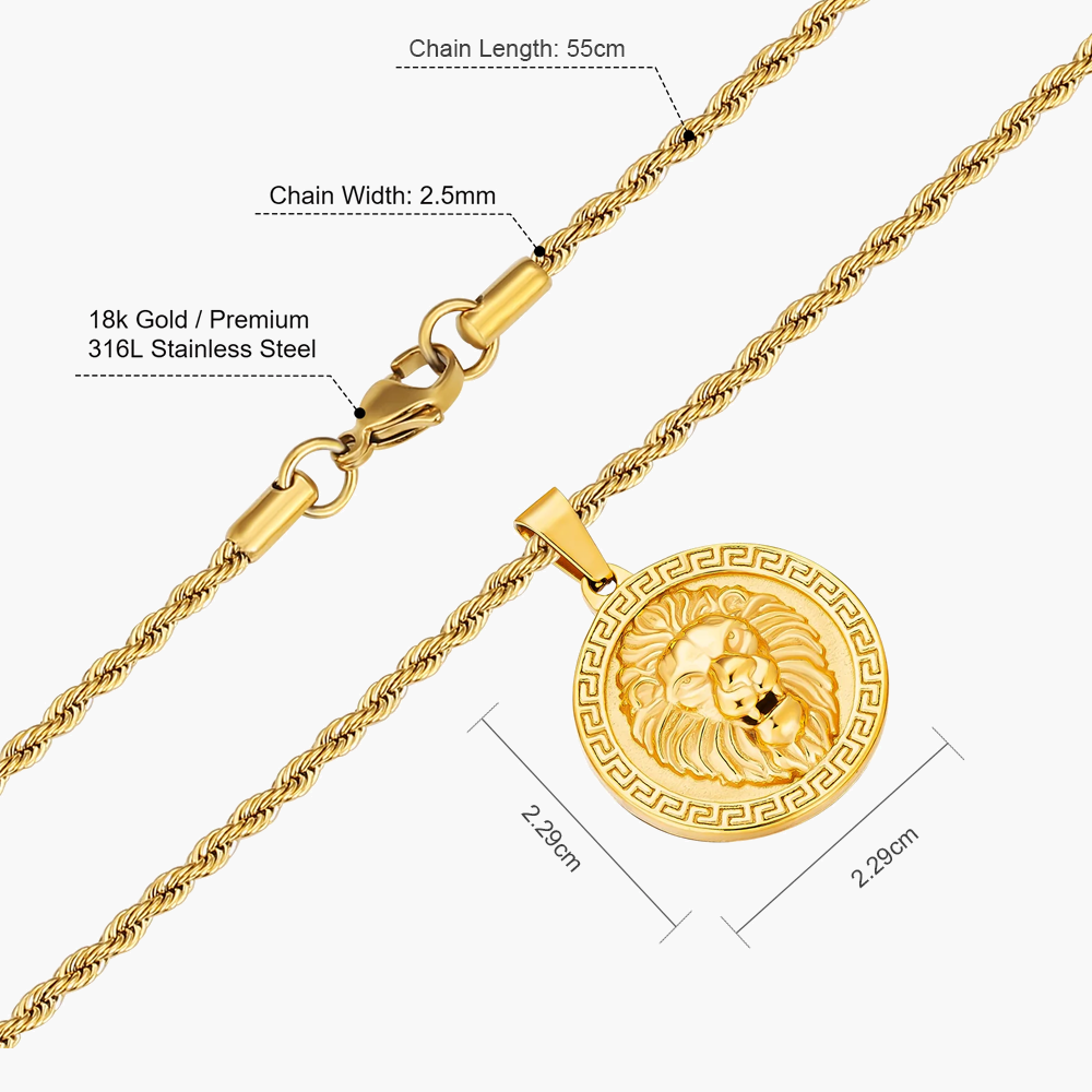 SABER PENDANT (GOLD)