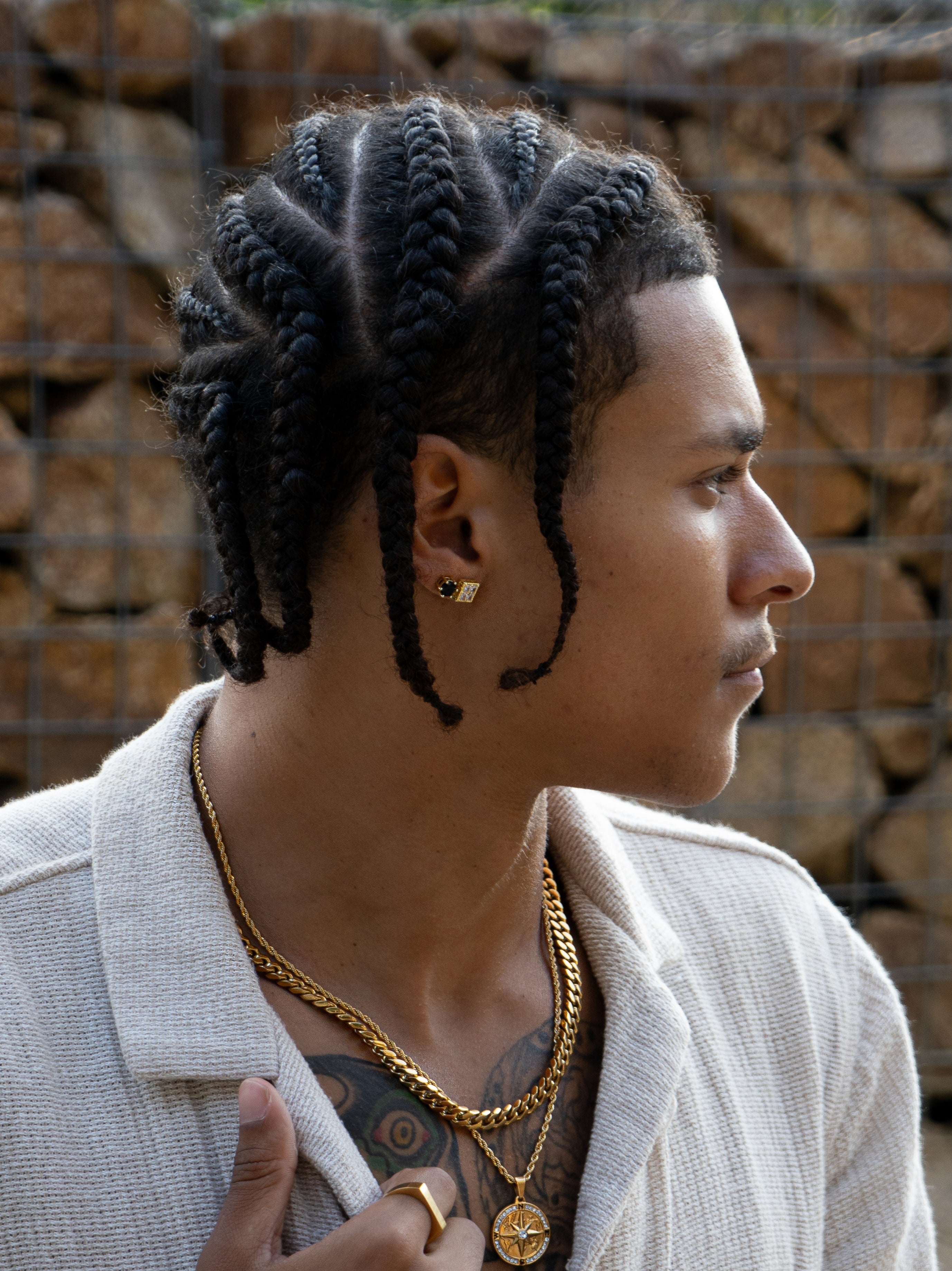 TALOS STUDS (GOLD)
