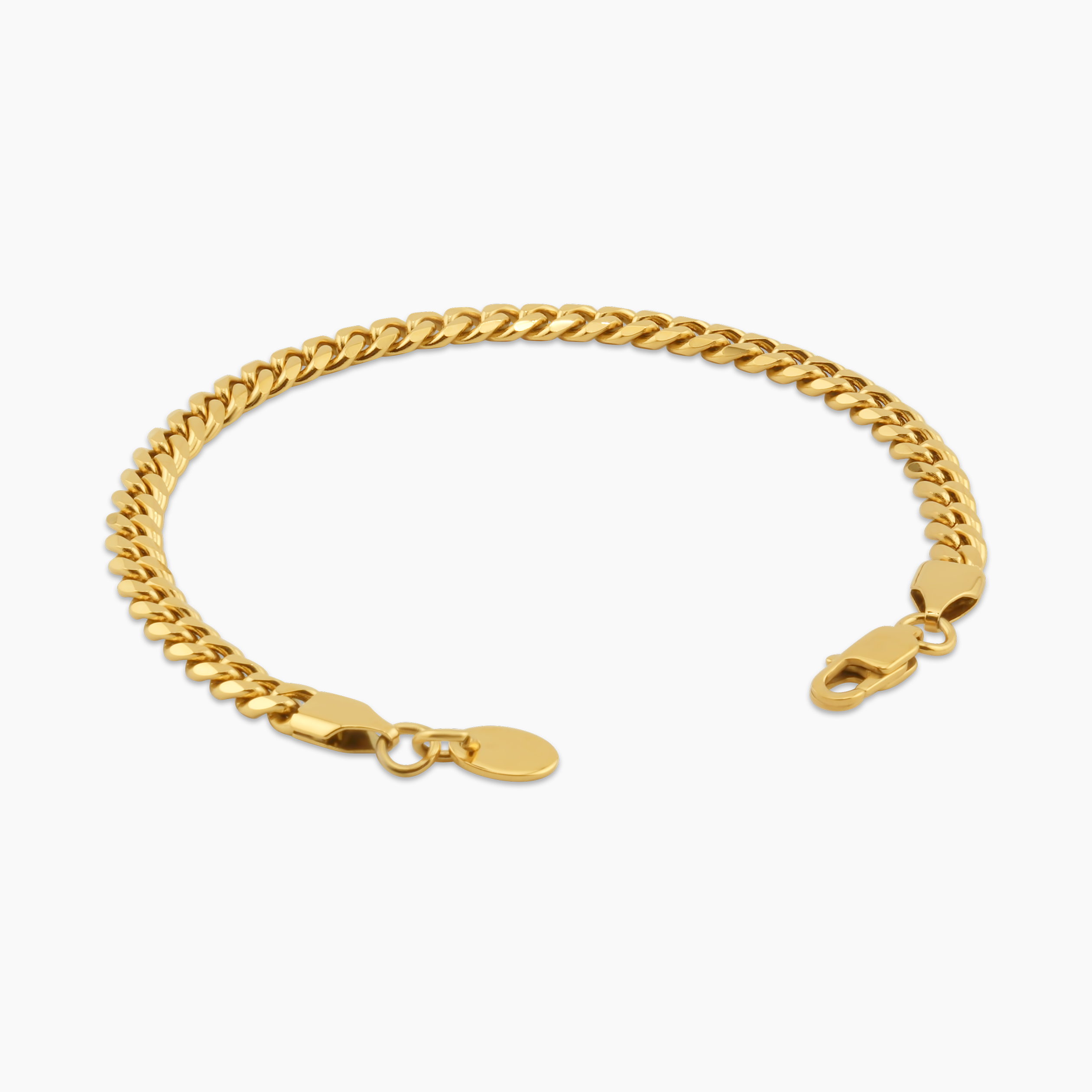 CUBAN BRACELET (GOLD) 5MM