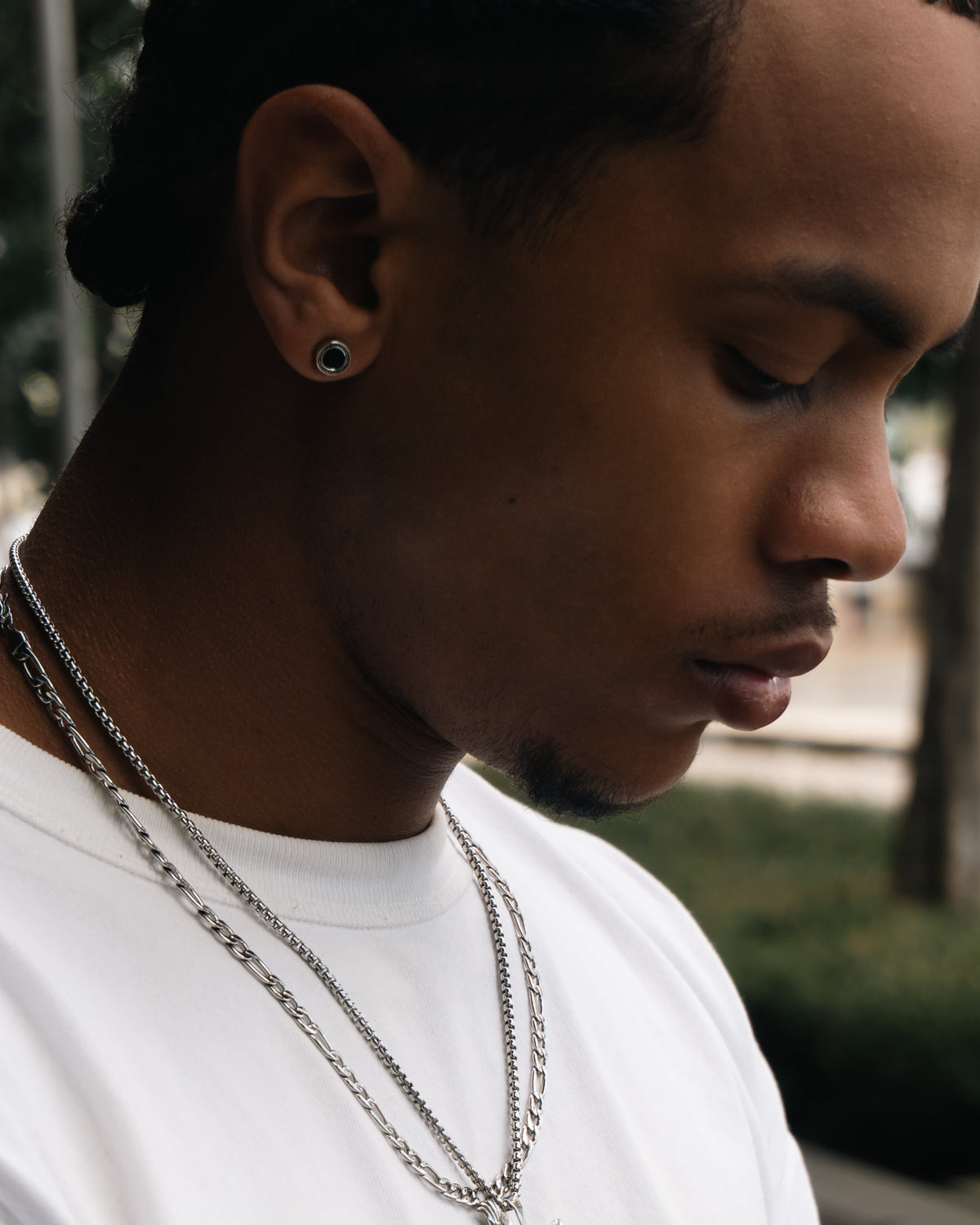 ERYX STUDS (SILVER)