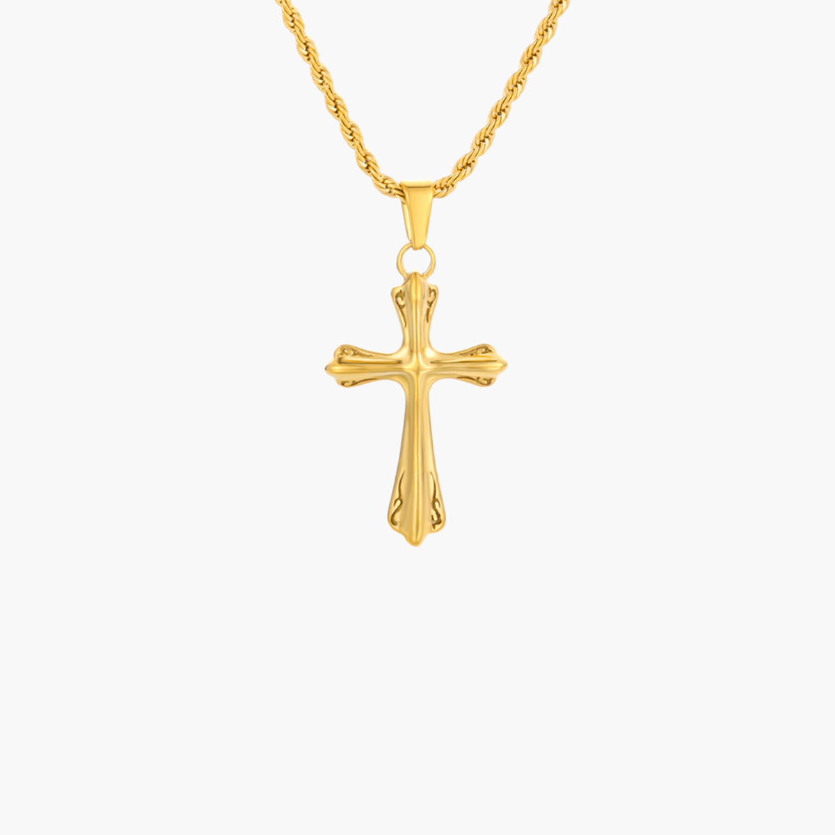 AXEN CROSS PENDANT (GOLD)