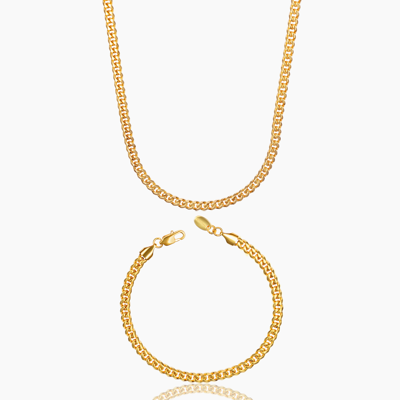 CUBAN SET (GOLD) 5MM