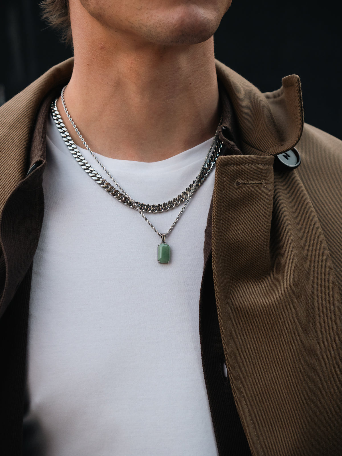 LUMEN PENDANT (WHITE GOLD)