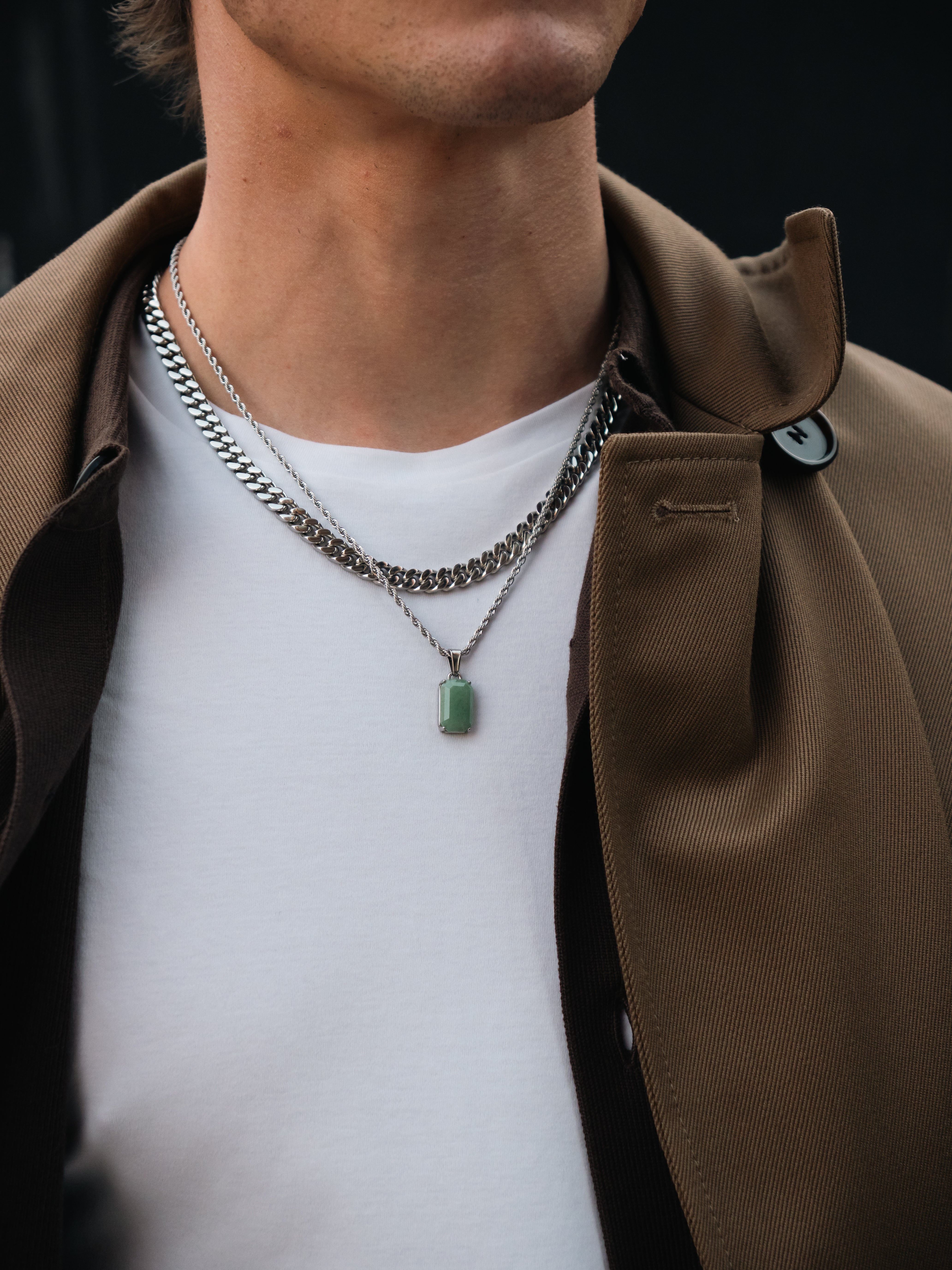 LUMEN PENDANT (WHITE GOLD)