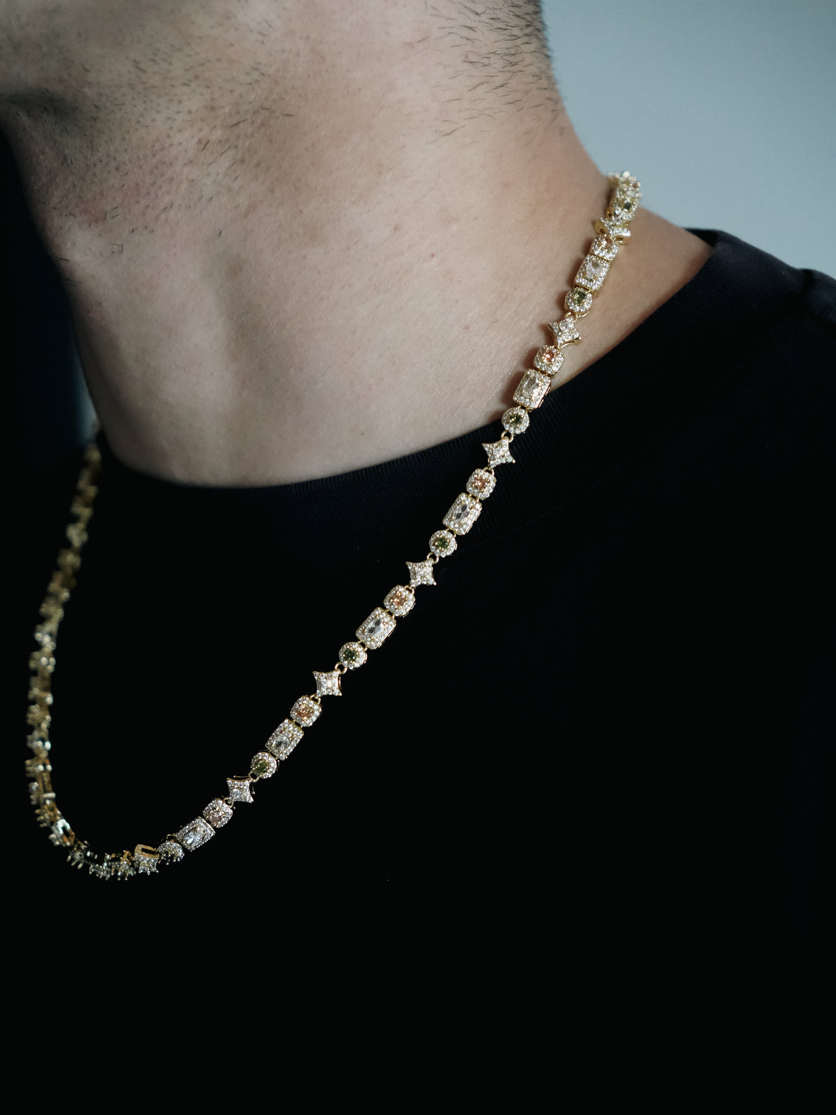 RIVIERA GEMSTONE SET (GOLD) 5MM